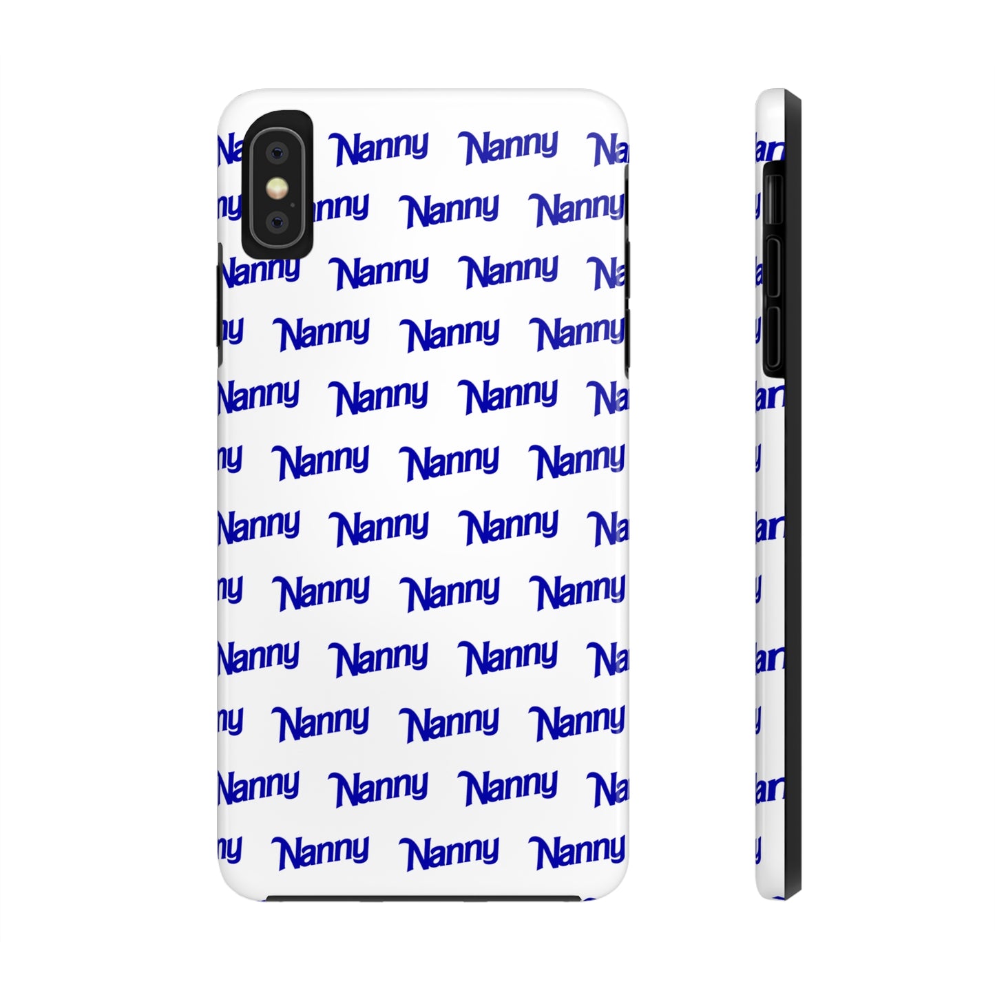 Royal Blue Tough iPhone Case