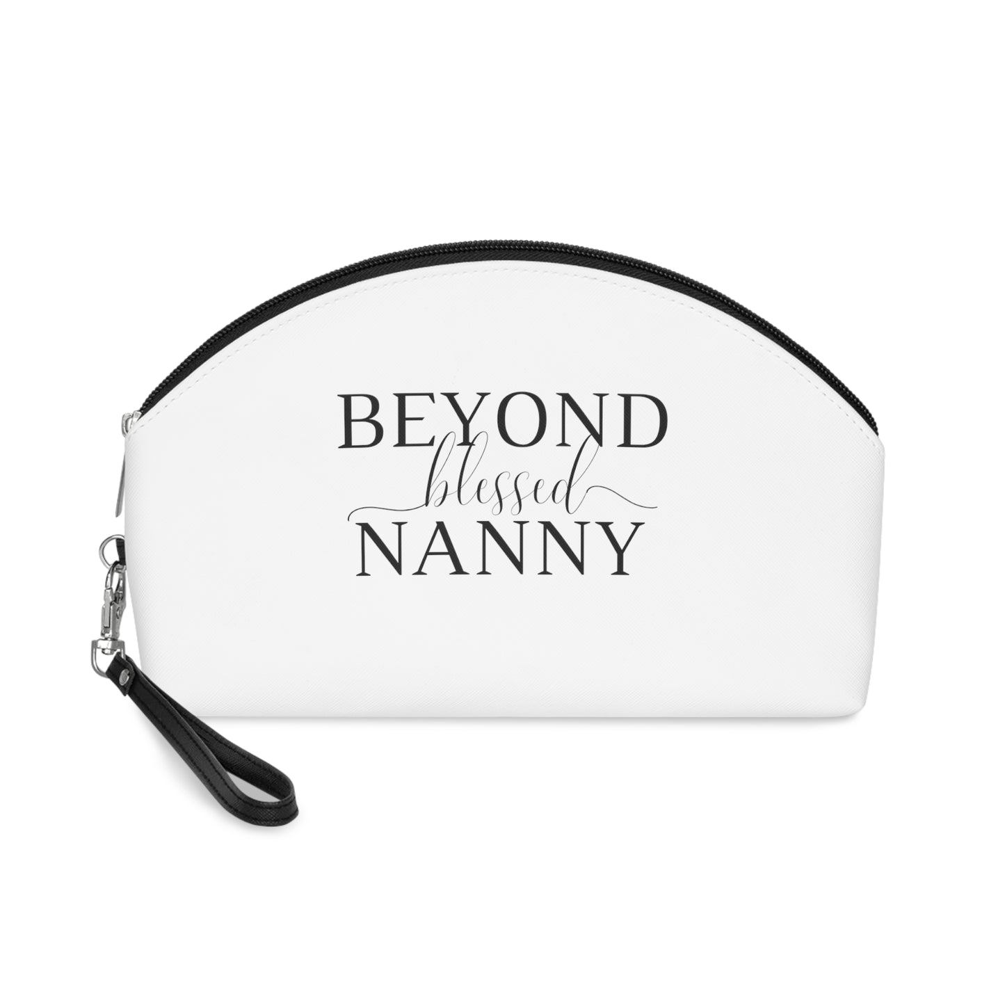 Beyond Blessed Nanny - Makeup Bag - Black