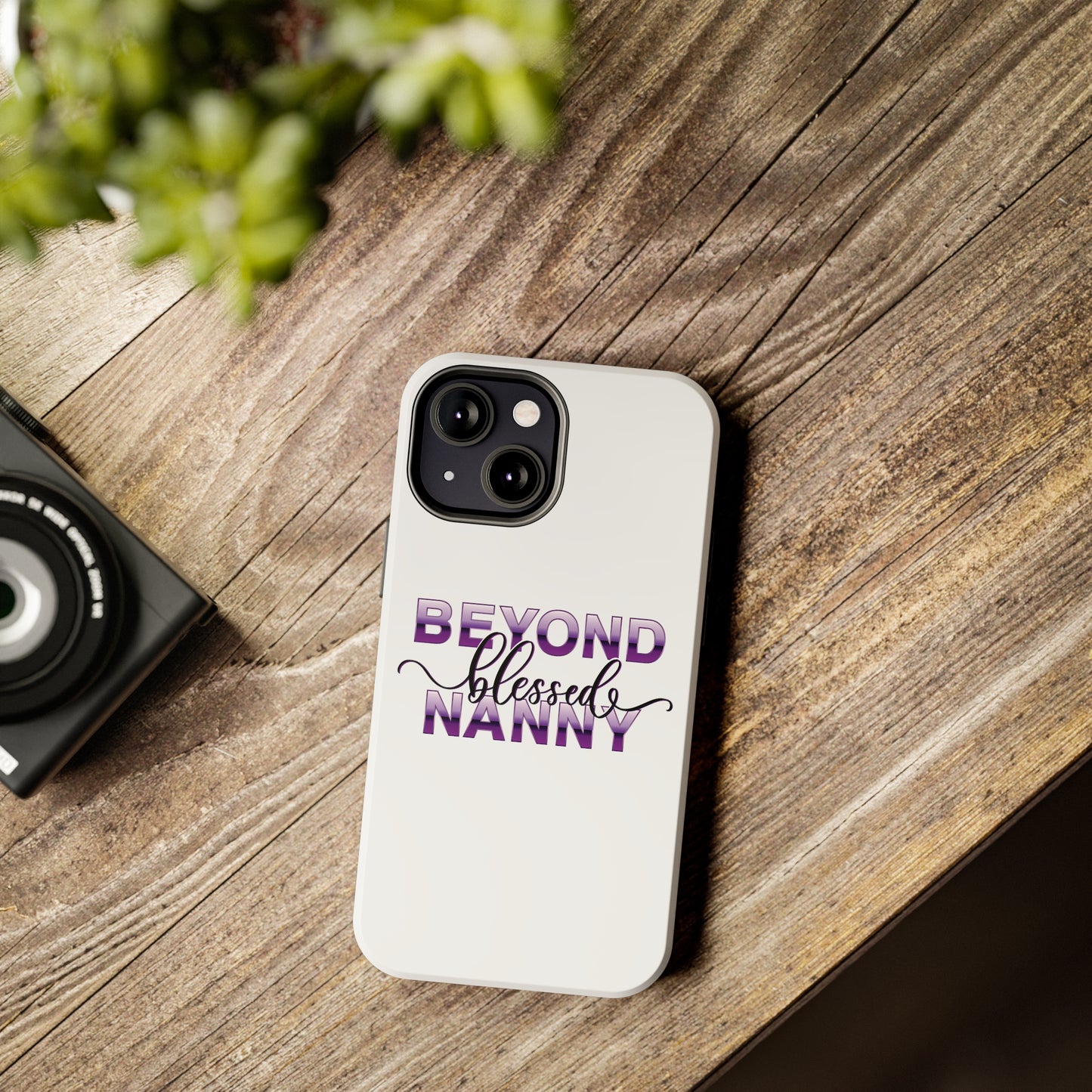 Beyond Blessed Nanny - Purple - Tough iPhone Cases