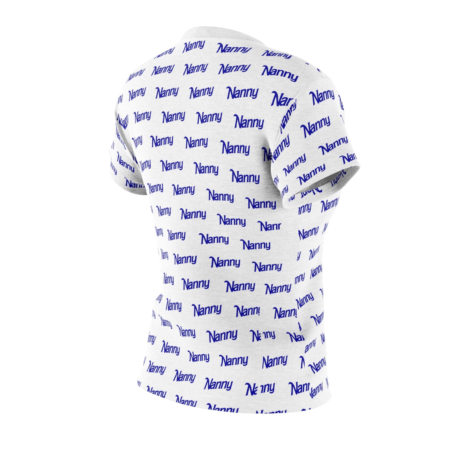 Nanny - Women's Cut & Sew Tee (AOP) - Royal Blue