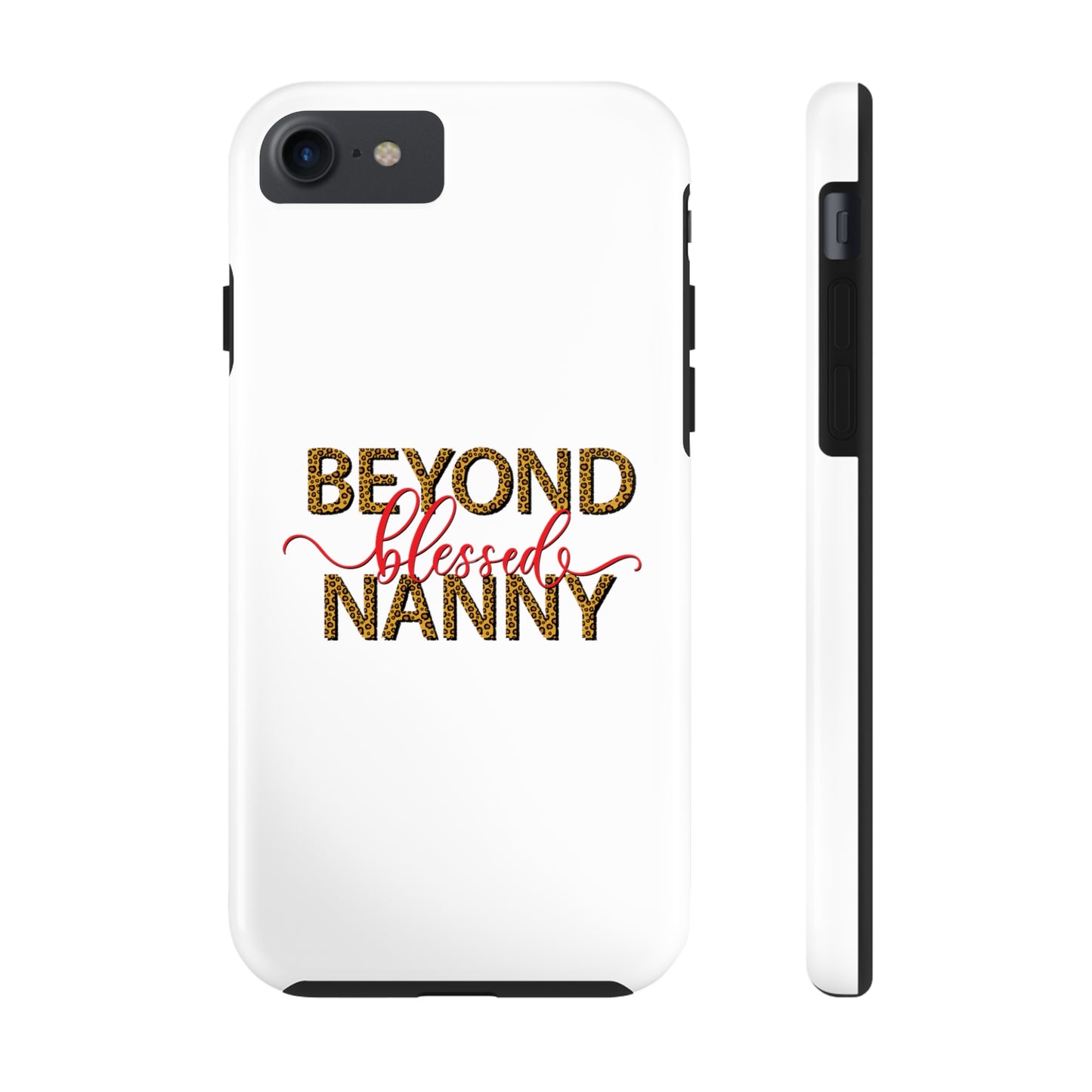 Beyond Blessed Nanny - Red - Tough iPhone Cases