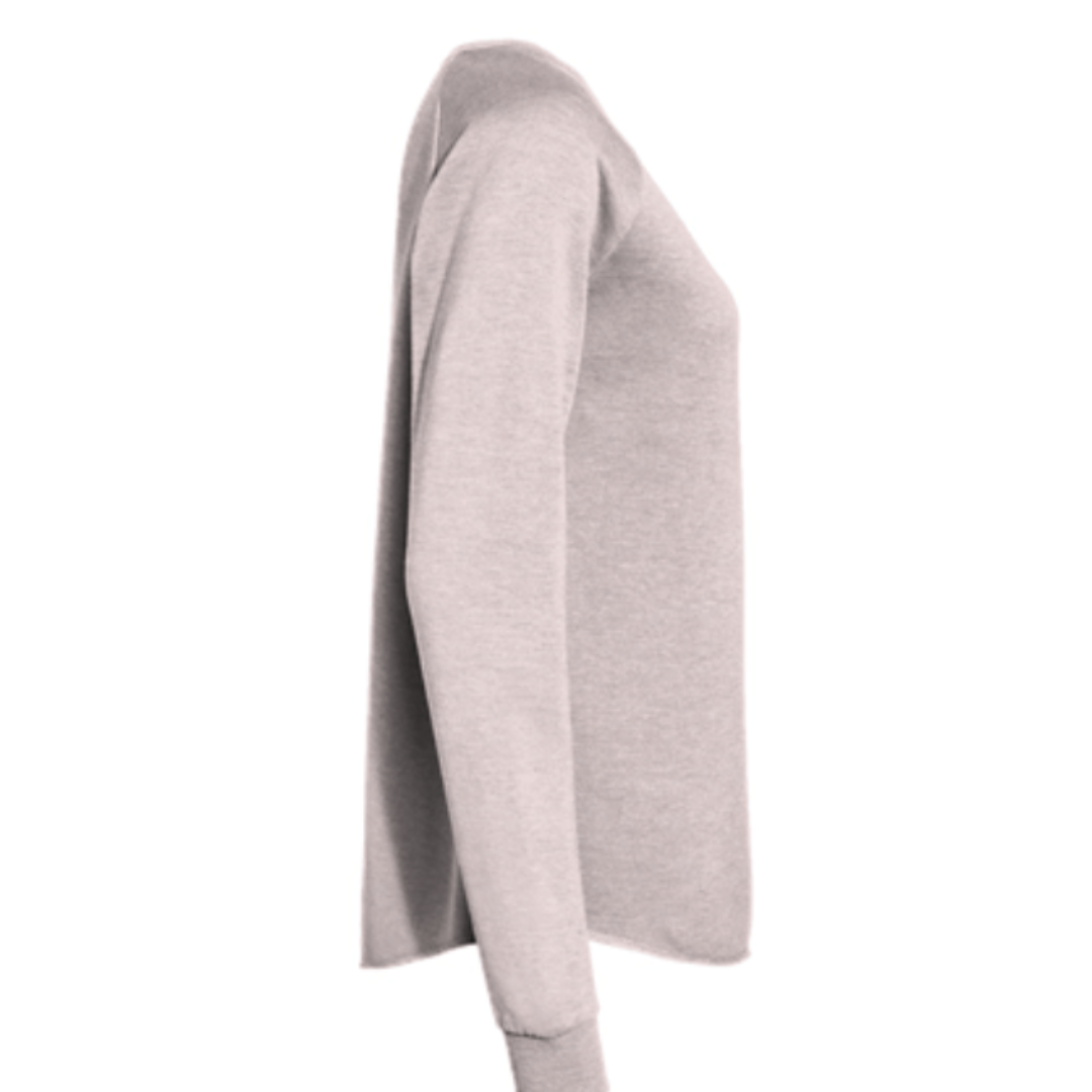 Personalized Design Women's Lightweight Sweatshirt - Blush