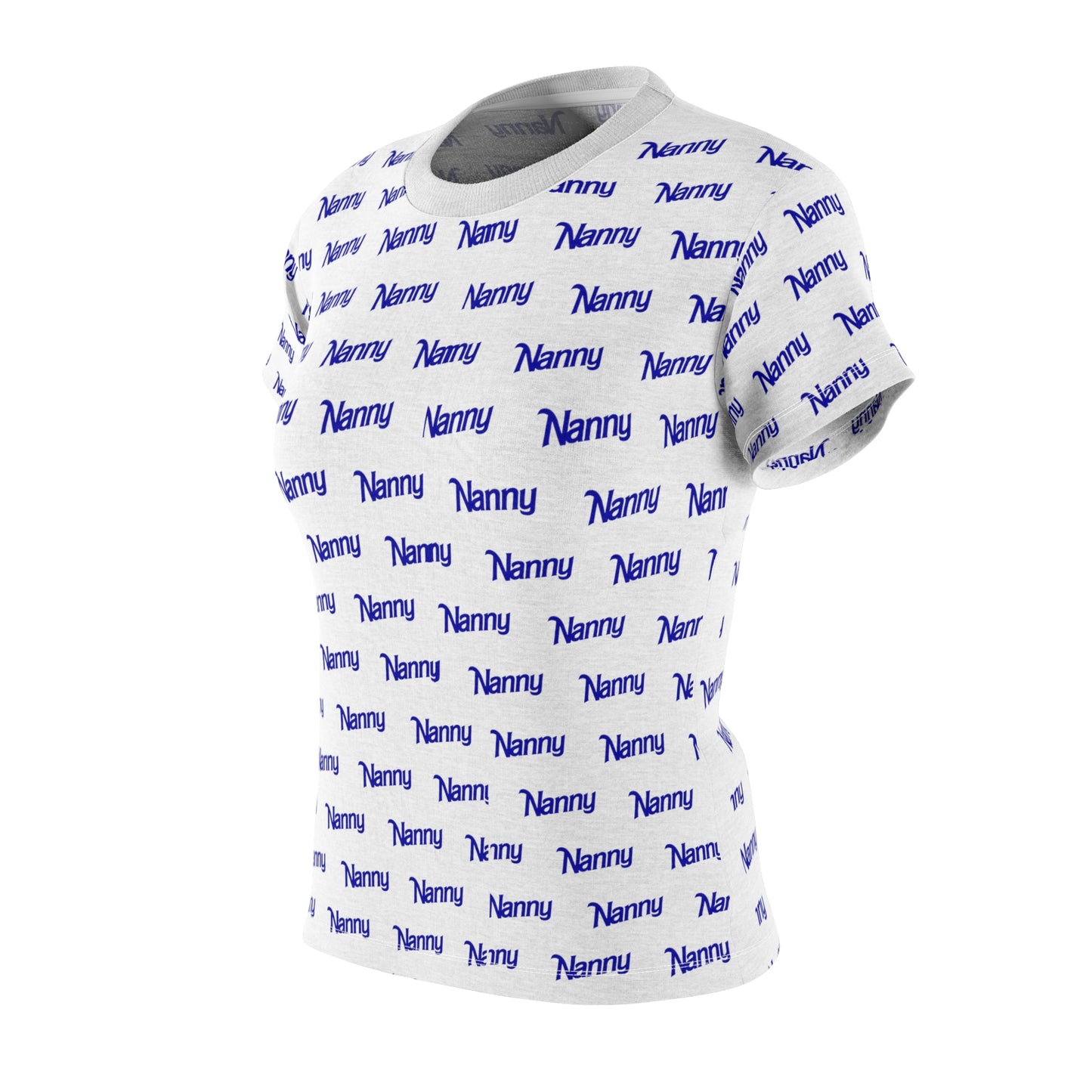 Nanny - Women's Cut & Sew Tee (AOP) - Royal Blue