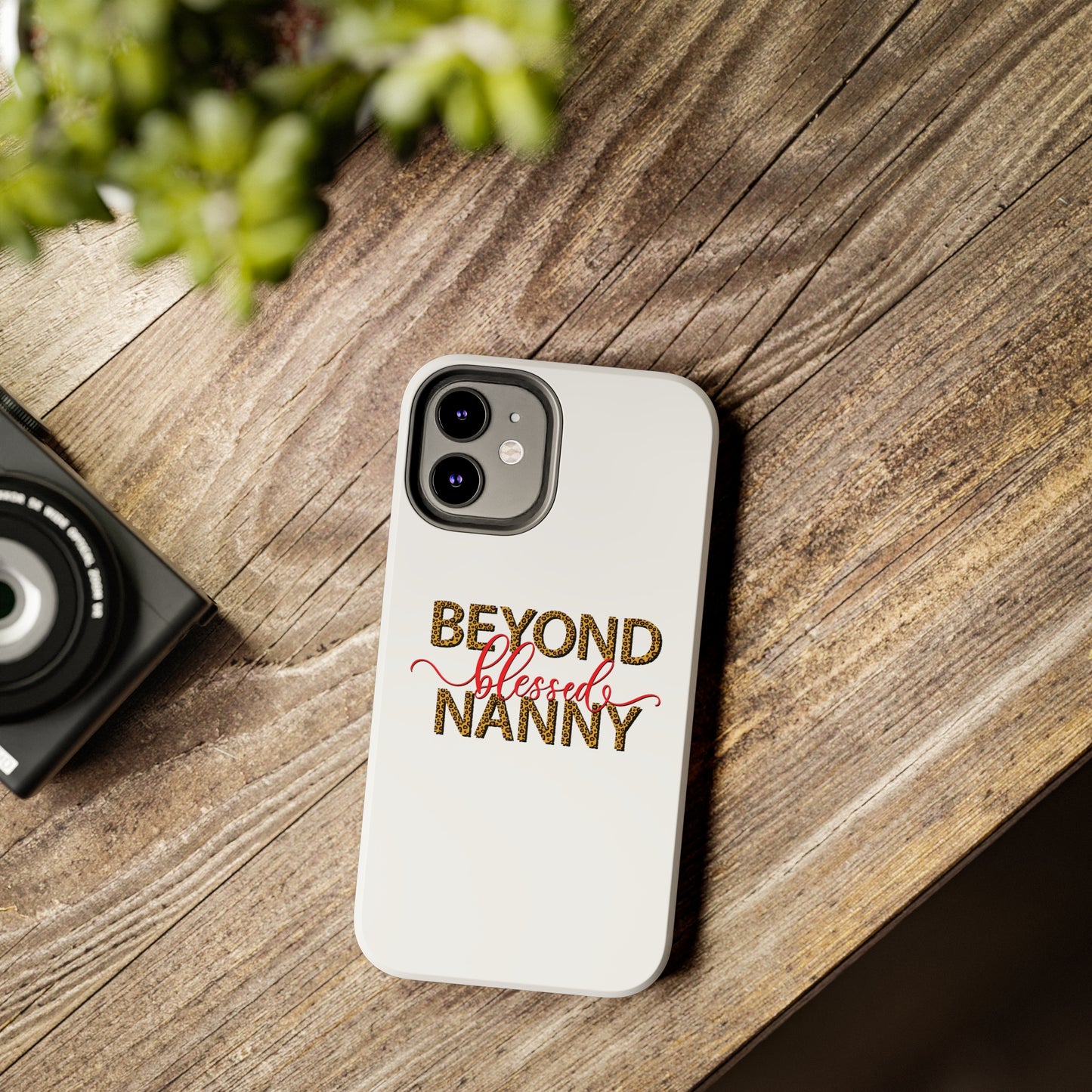 Beyond Blessed Nanny - Red - Tough iPhone Cases