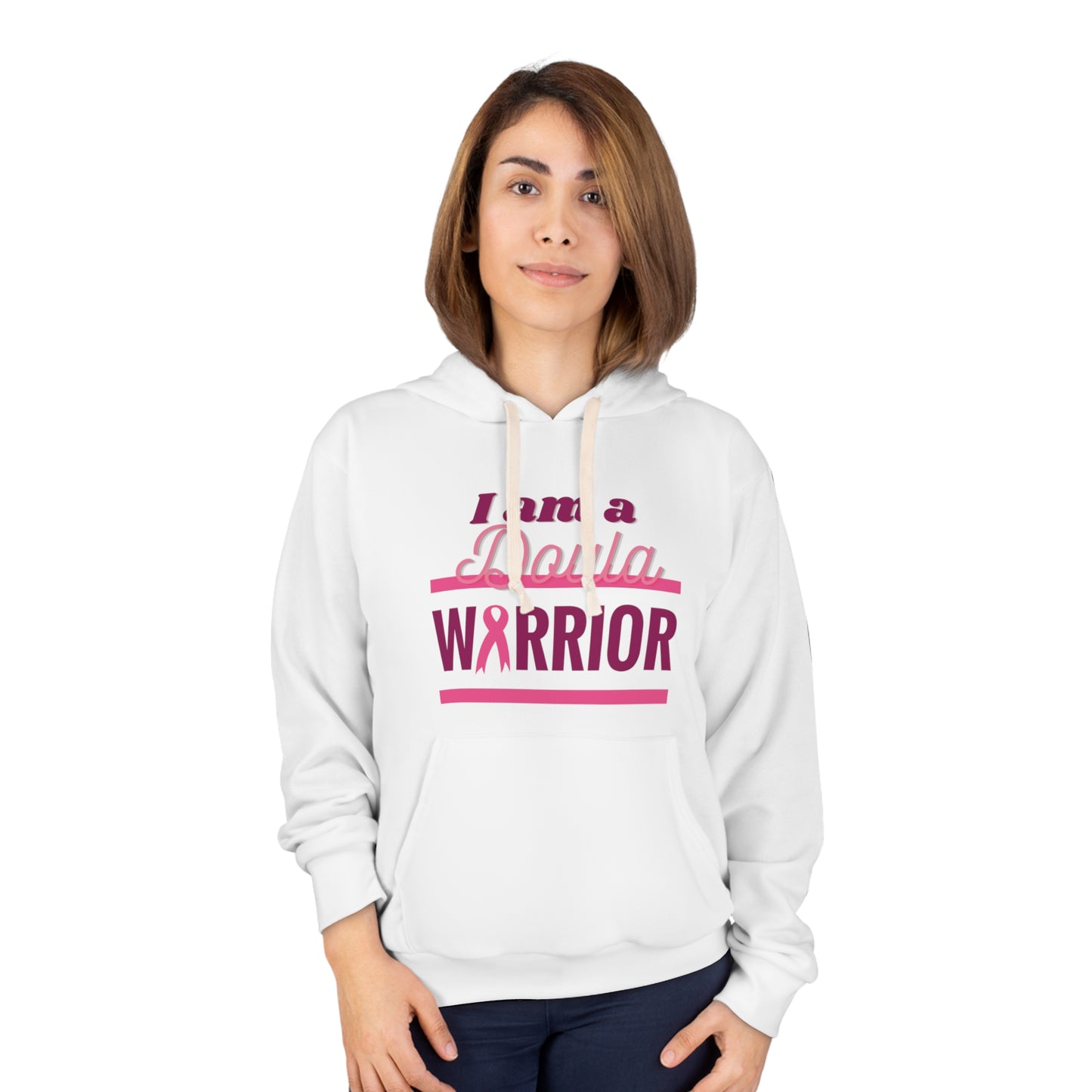 I am a Doula Warrior - Pullover Hoodie (AOP)