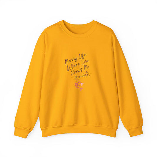 Nanny Life Crewneck Sweatshirt