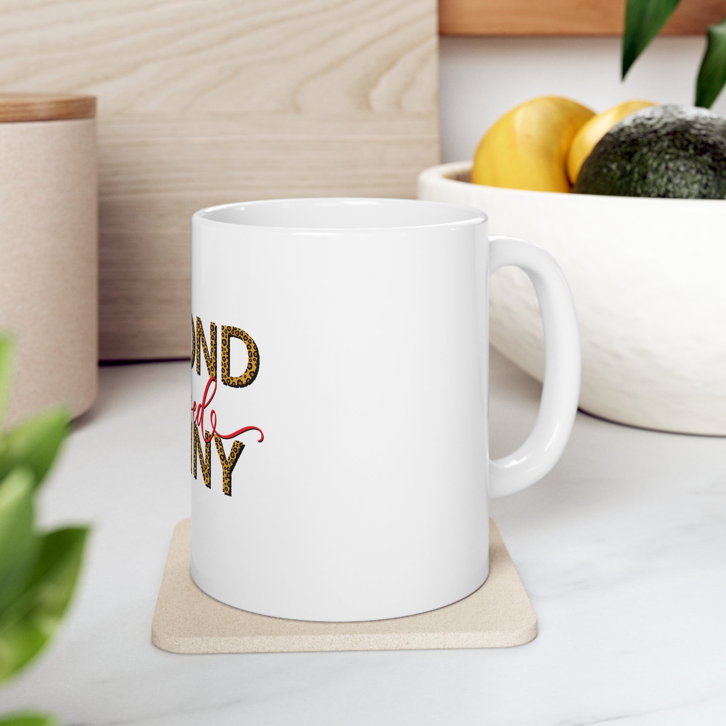Beyond Blessed Nanny - Red - Ceramic Mug 11oz