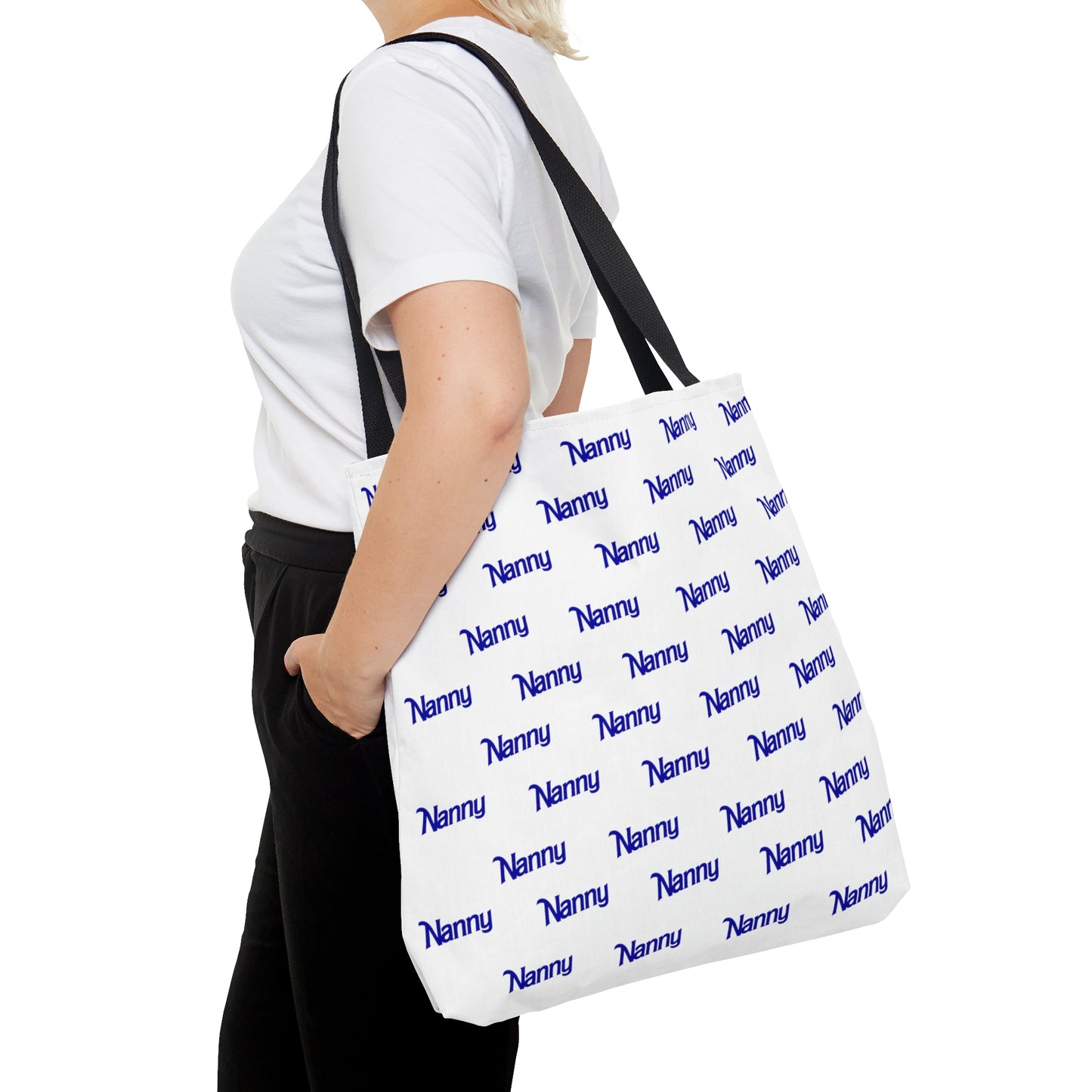 Nanny - Tote Bag (AOP) - Royal Blue