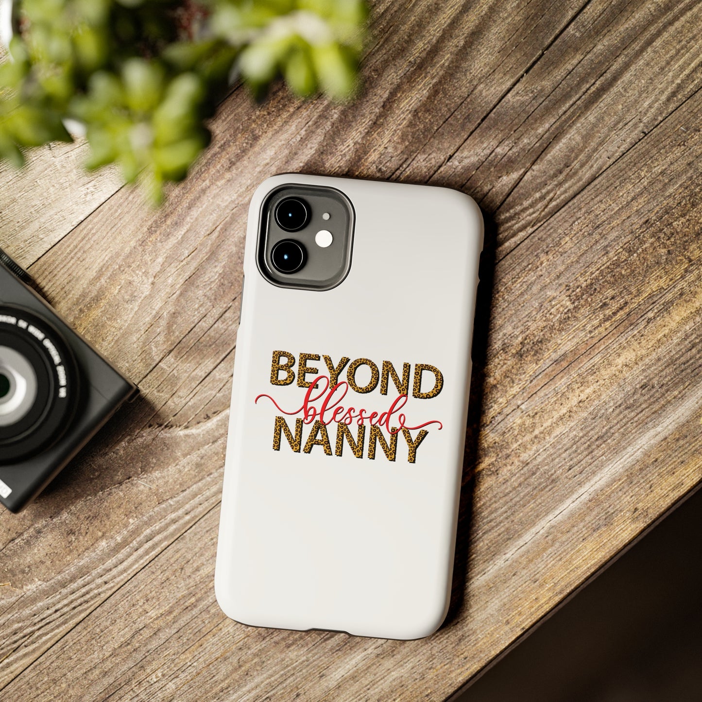 Beyond Blessed Nanny - Red - Tough iPhone Cases
