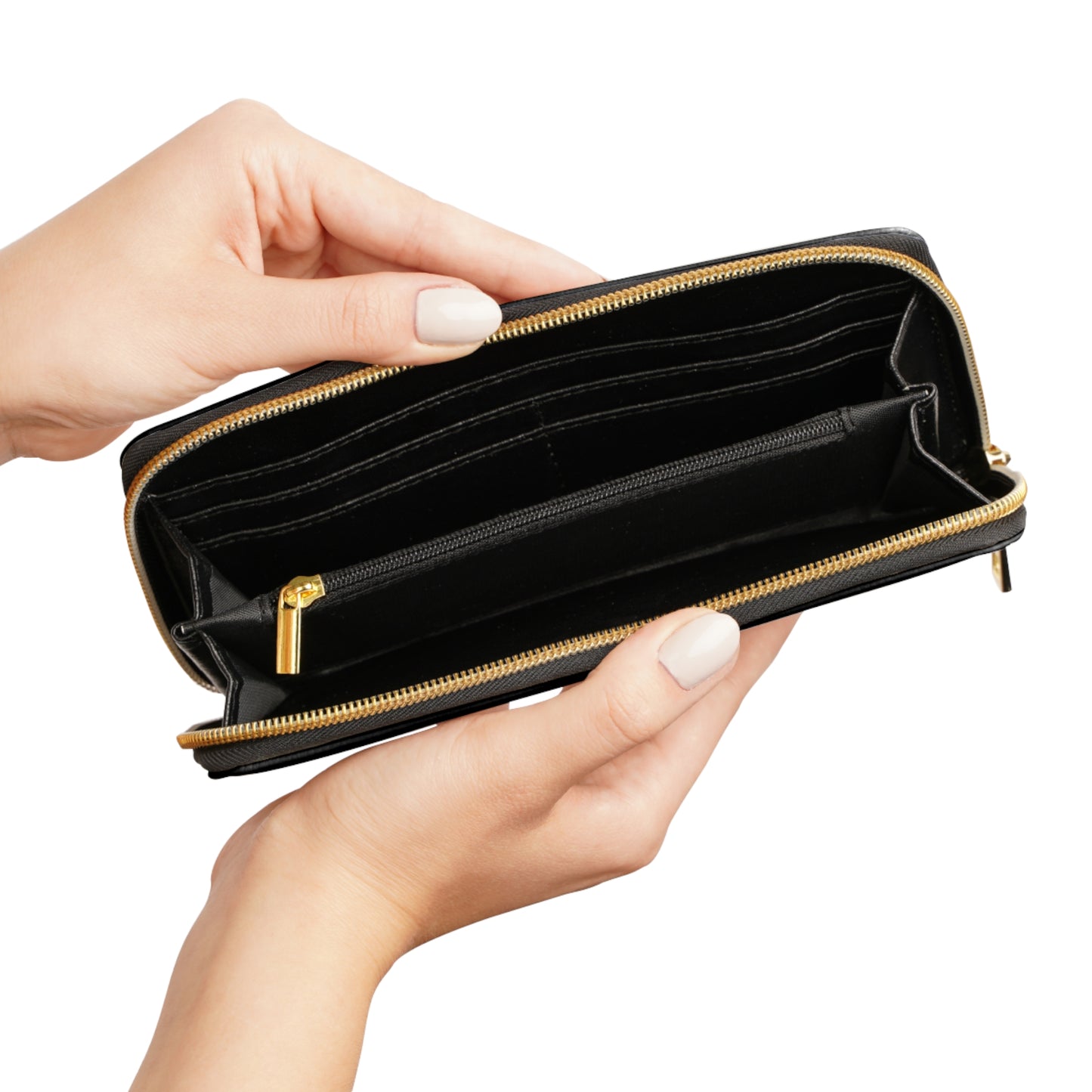 "Chucks, Pearls, and a Classy Nanny" Zipper Wallet