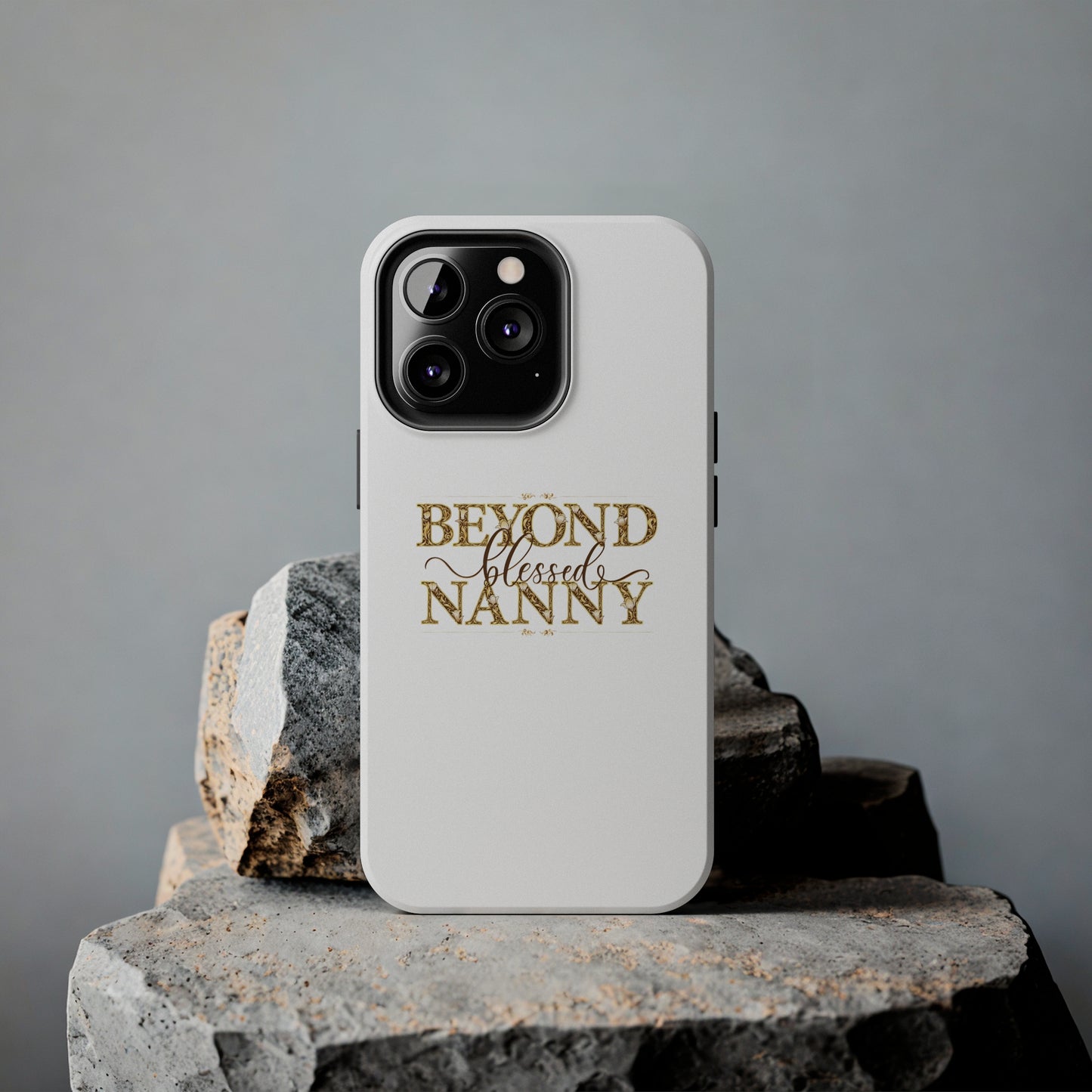 Beyond Blessed Nanny - Brown - Tough Phone Cases