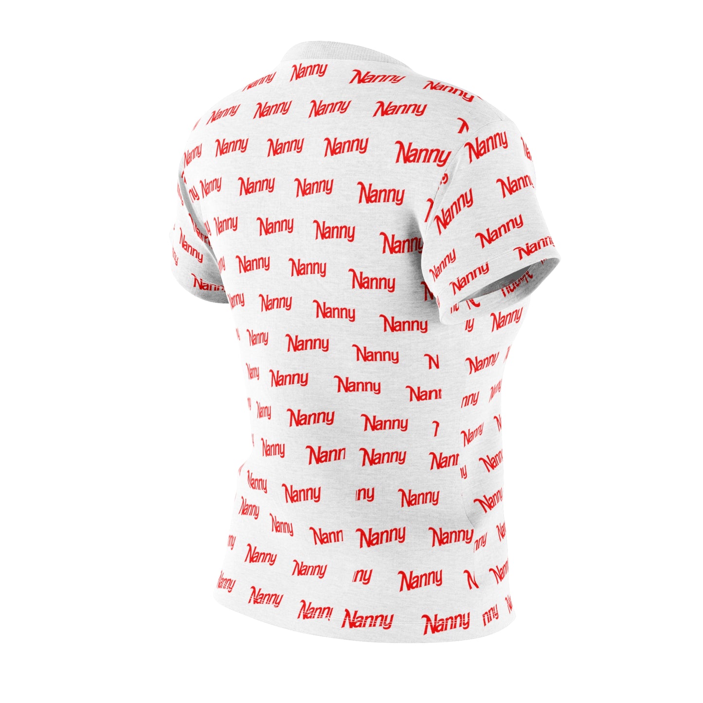 Nanny - Women's Cut & Sew Tee (AOP) - Red