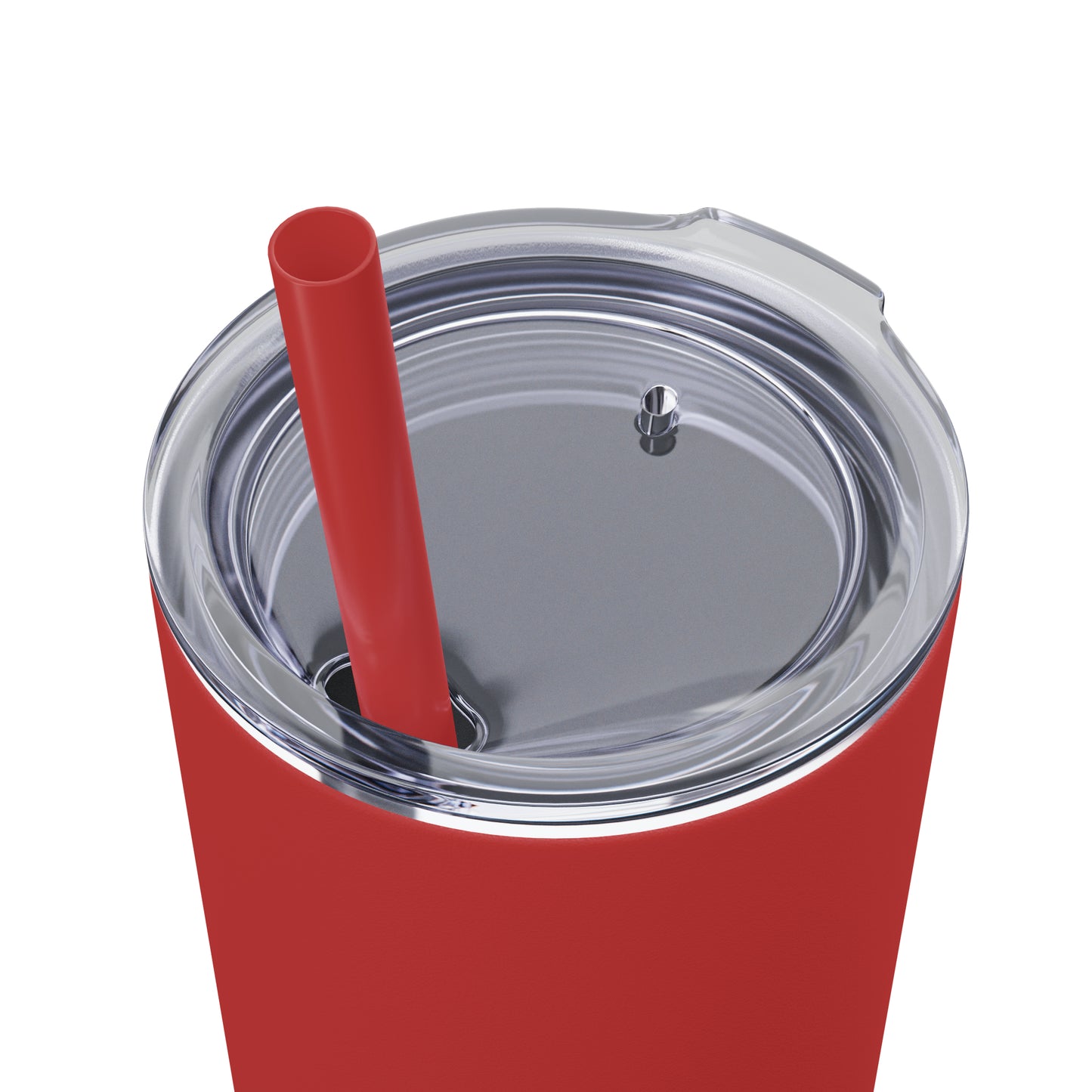 Personalized Design Skinny Tumbler with Straw, 20oz