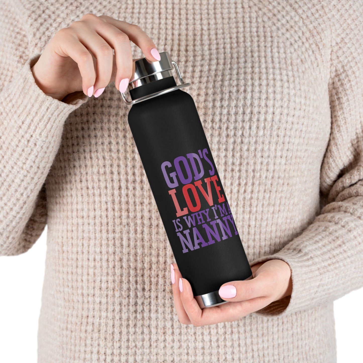God's Love - Copper Vacuum Insulated Bottle, 22oz
