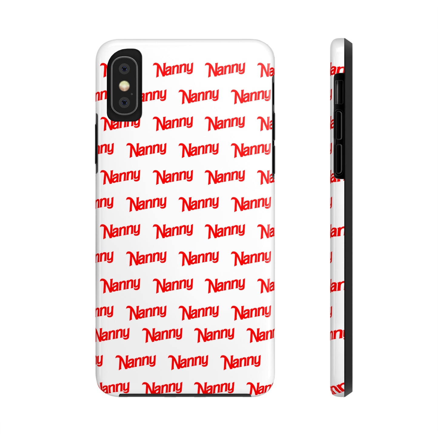 Red Tough iPhone Case