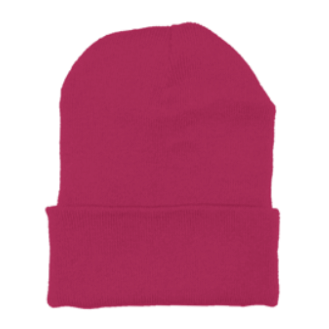 Personalized Design - Fuschia Knit Beanie