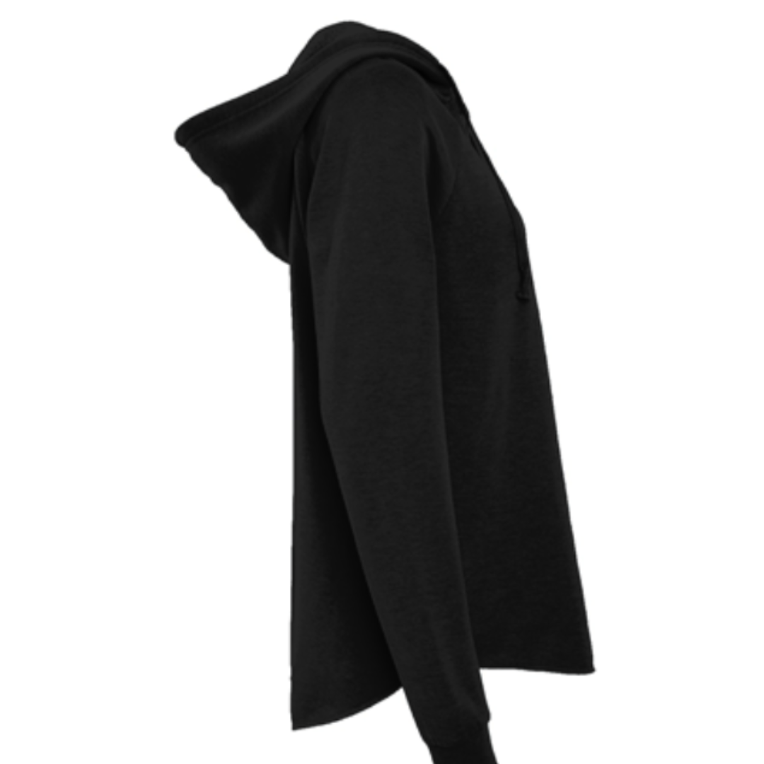 Personalized Lightweight Women's Hoodie - Black