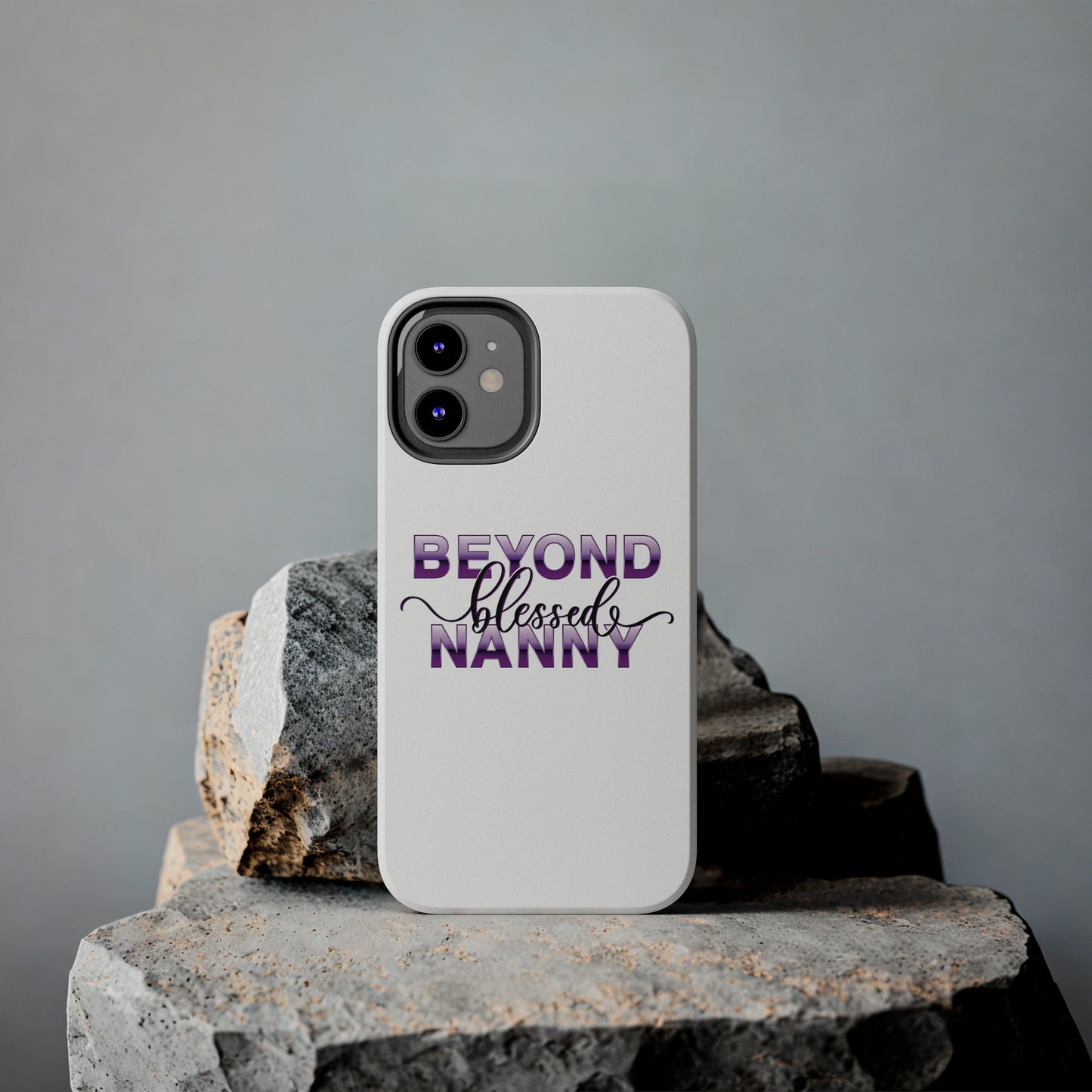 Beyond Blessed Nanny - Purple - Tough iPhone Cases