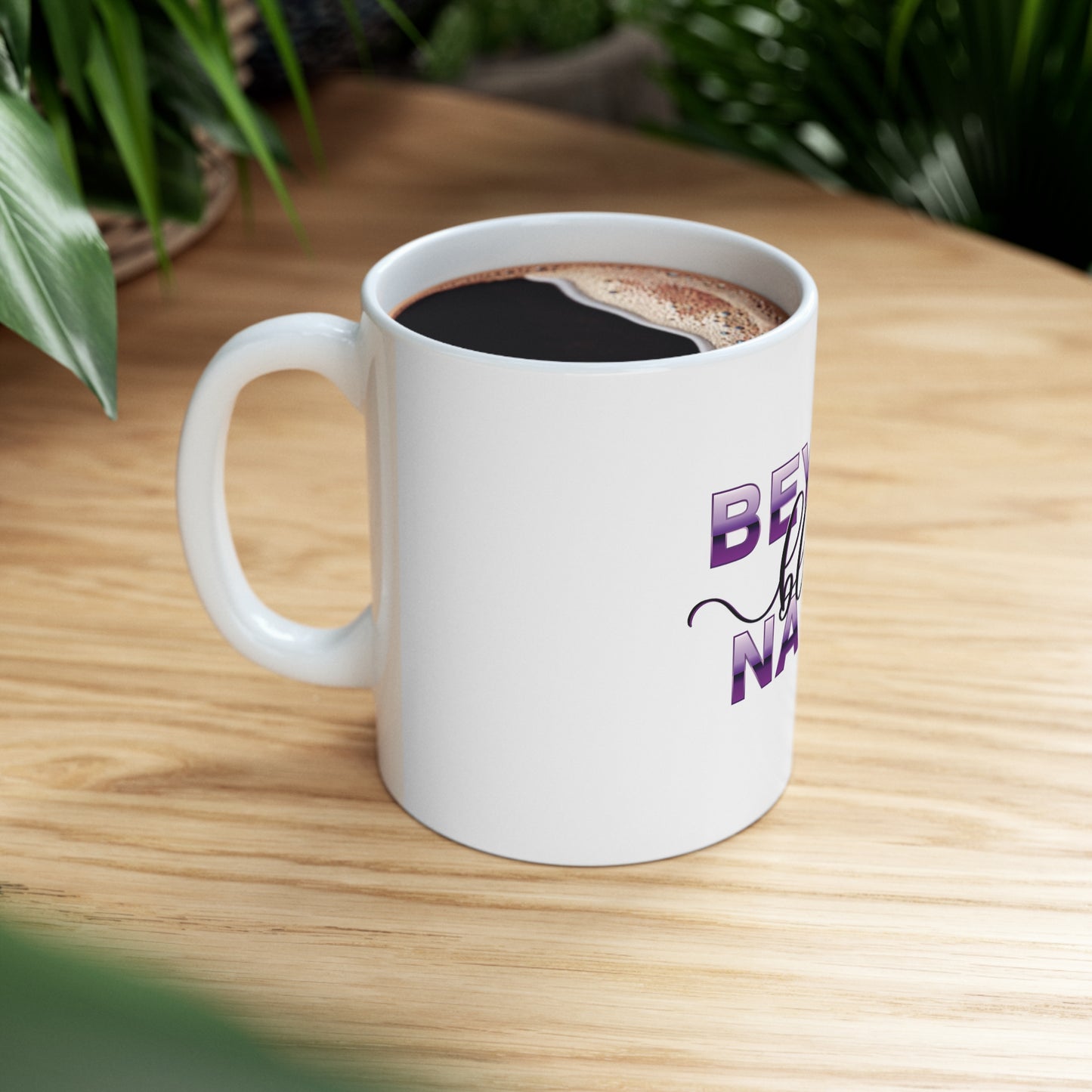Beyond Blessed Nanny - Purple - Ceramic Mug 11oz