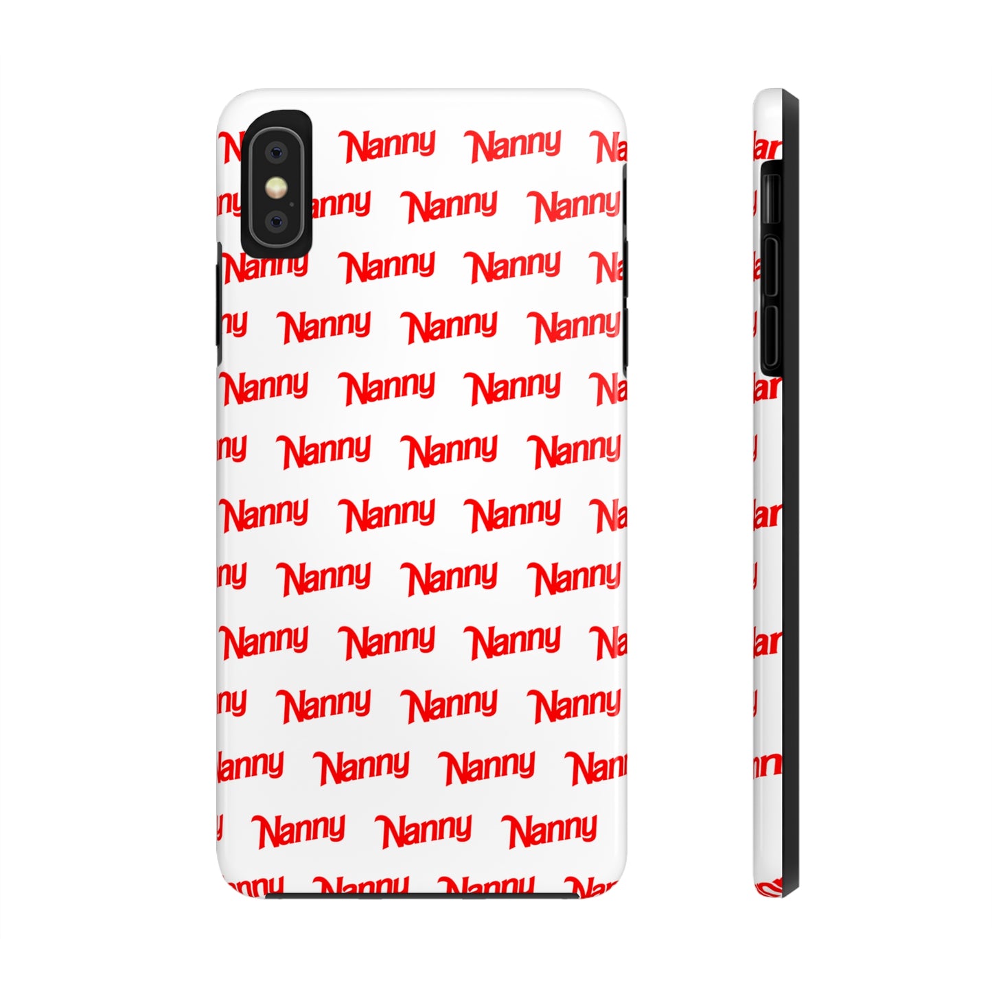 Red Tough iPhone Case
