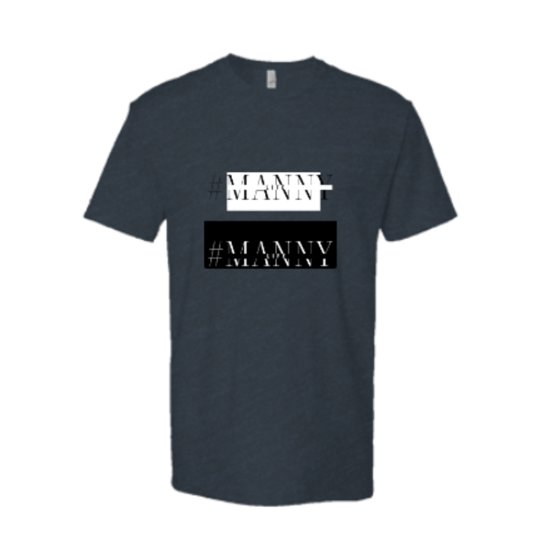 #Manny Life - Short Sleeve Tee - Midnight Navy