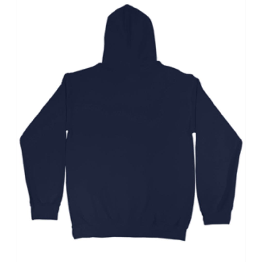 Personalized Design Pullover Hoodie - Navy Blue