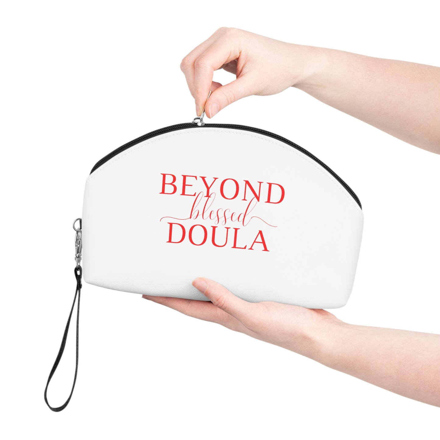 Beyond Blessed Doula - Makeup Bage - Red