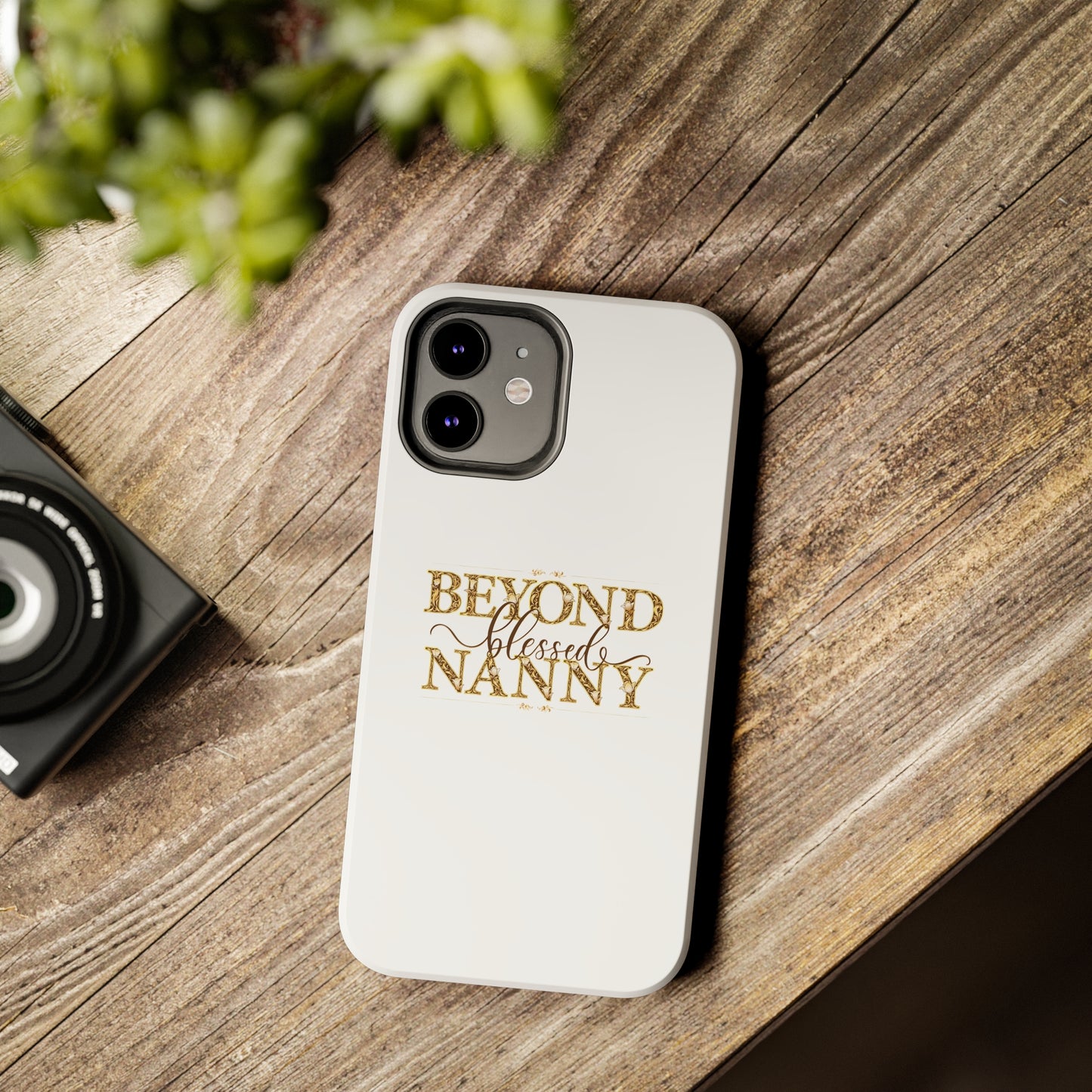 Beyond Blessed Nanny - Brown - Tough Phone Cases