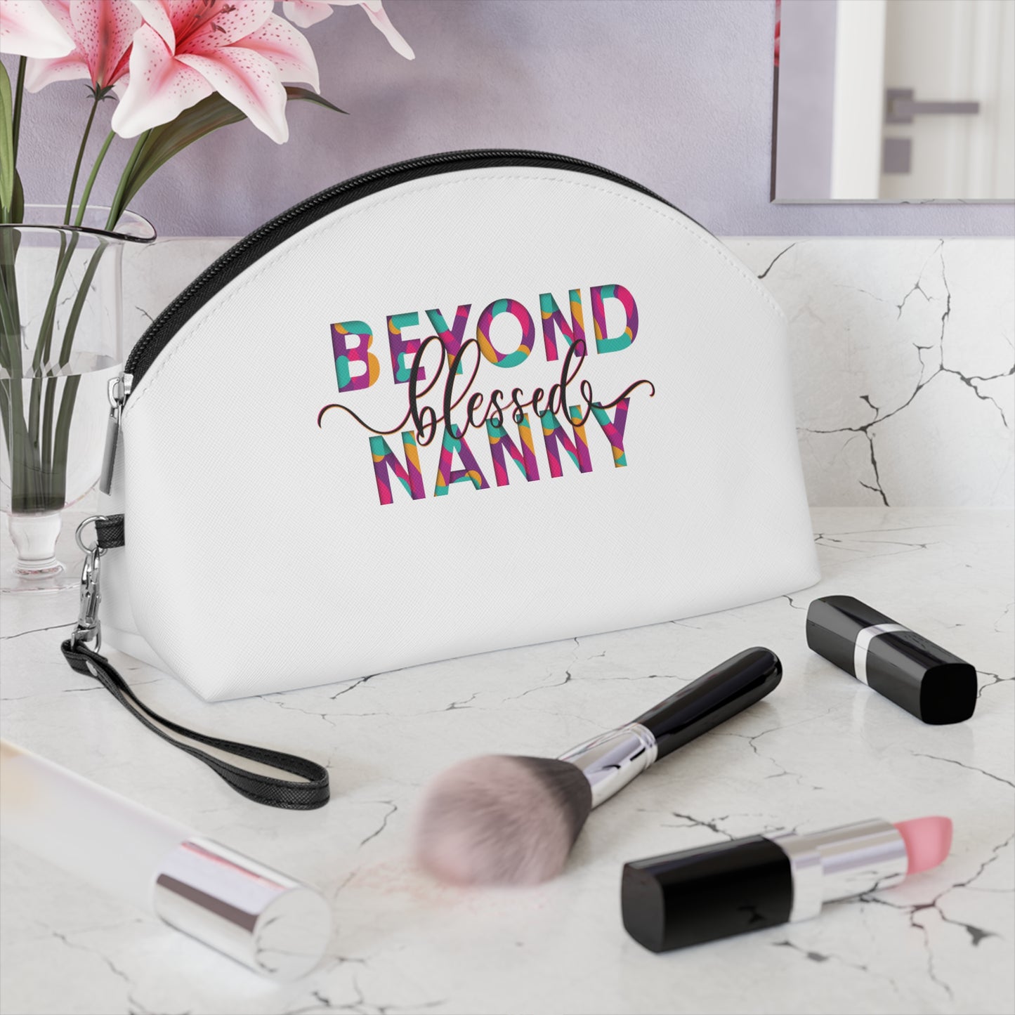 Beyond Blessed Nanny - Fun - Makeup Bag
