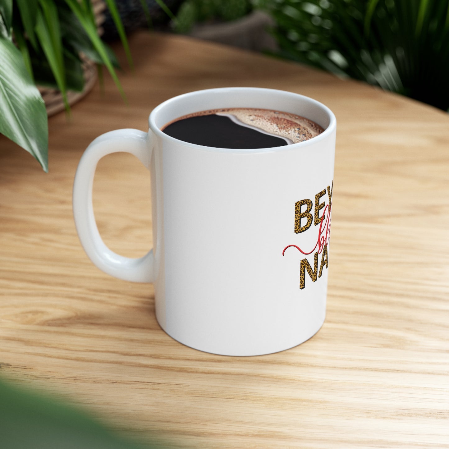 Beyond Blessed Nanny - Red - Ceramic Mug 11oz