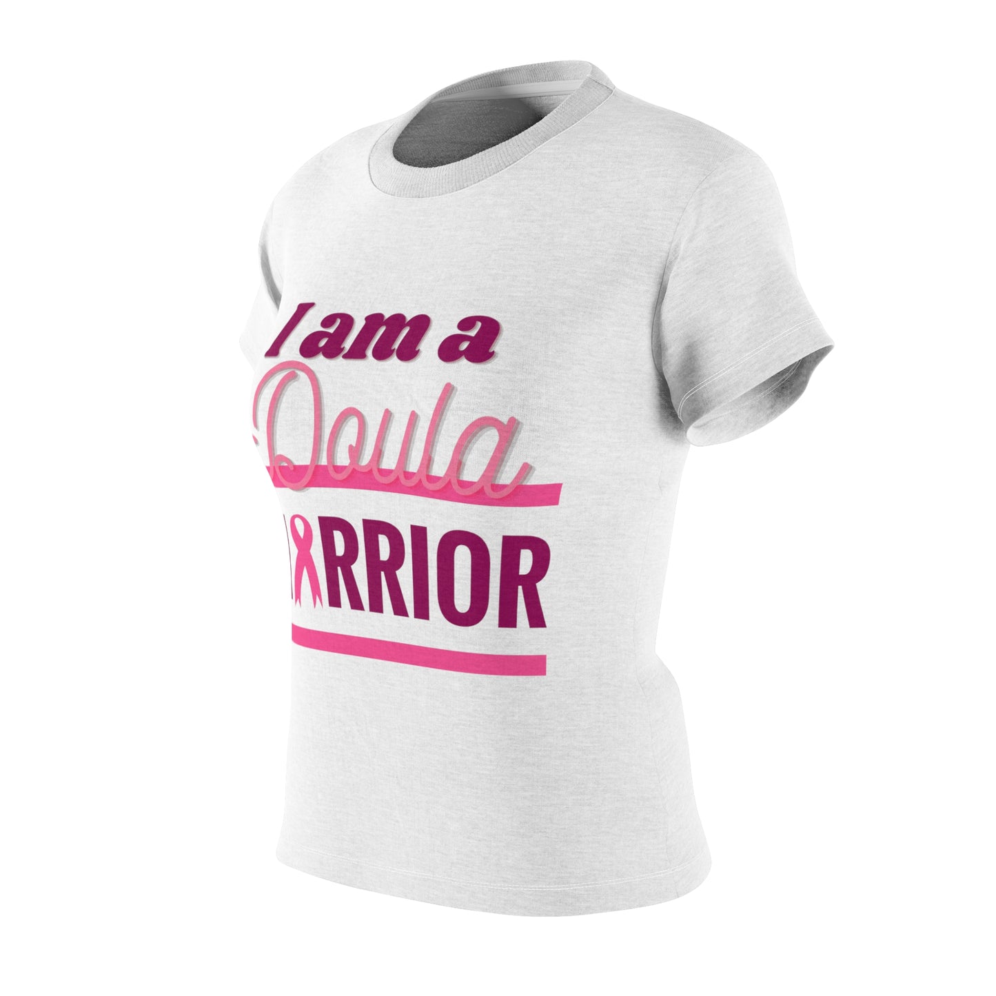 I am a Doula Warrior - Women's Cut & Sew Tee (AOP)