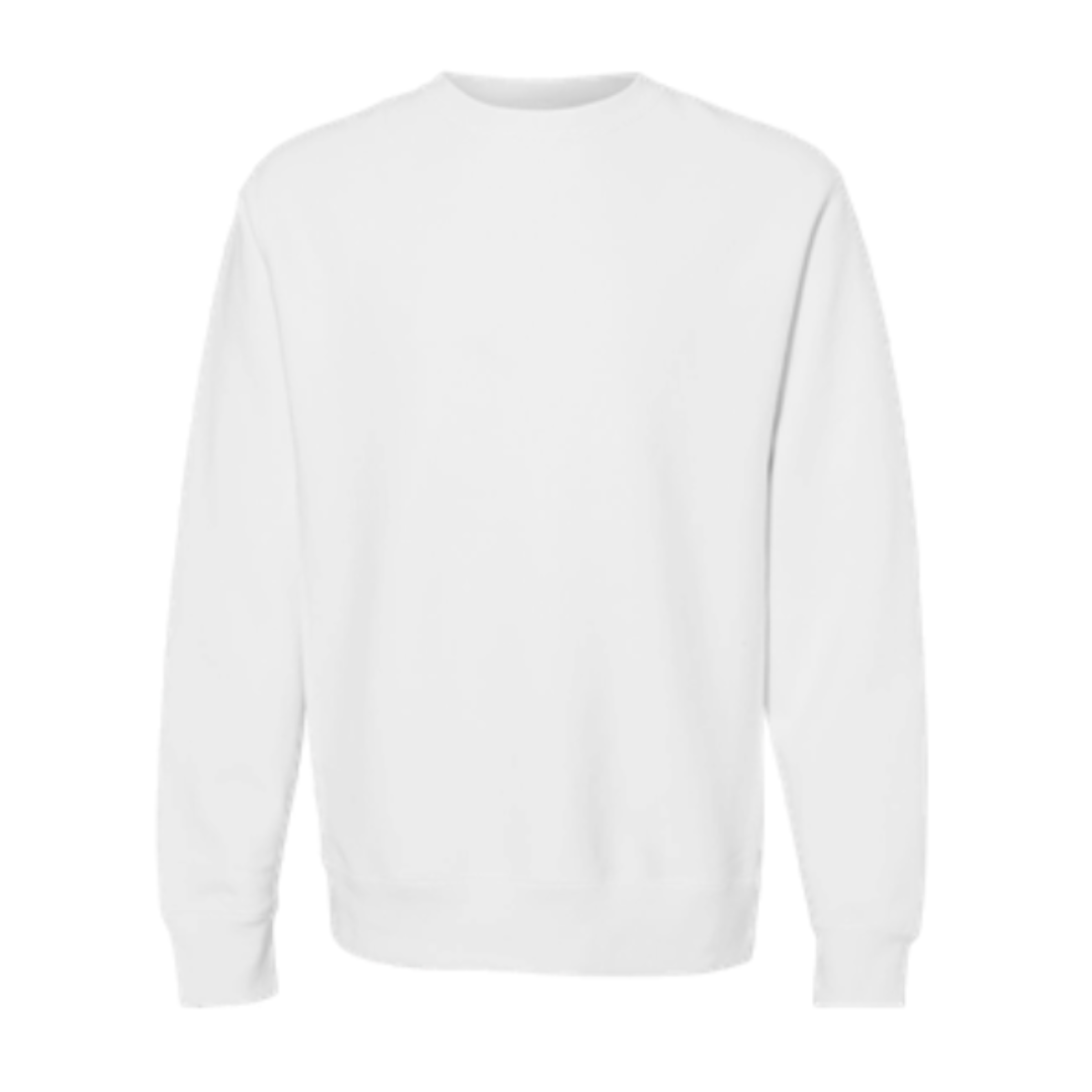 Personalized Design Crewneck Sweatshirt - White