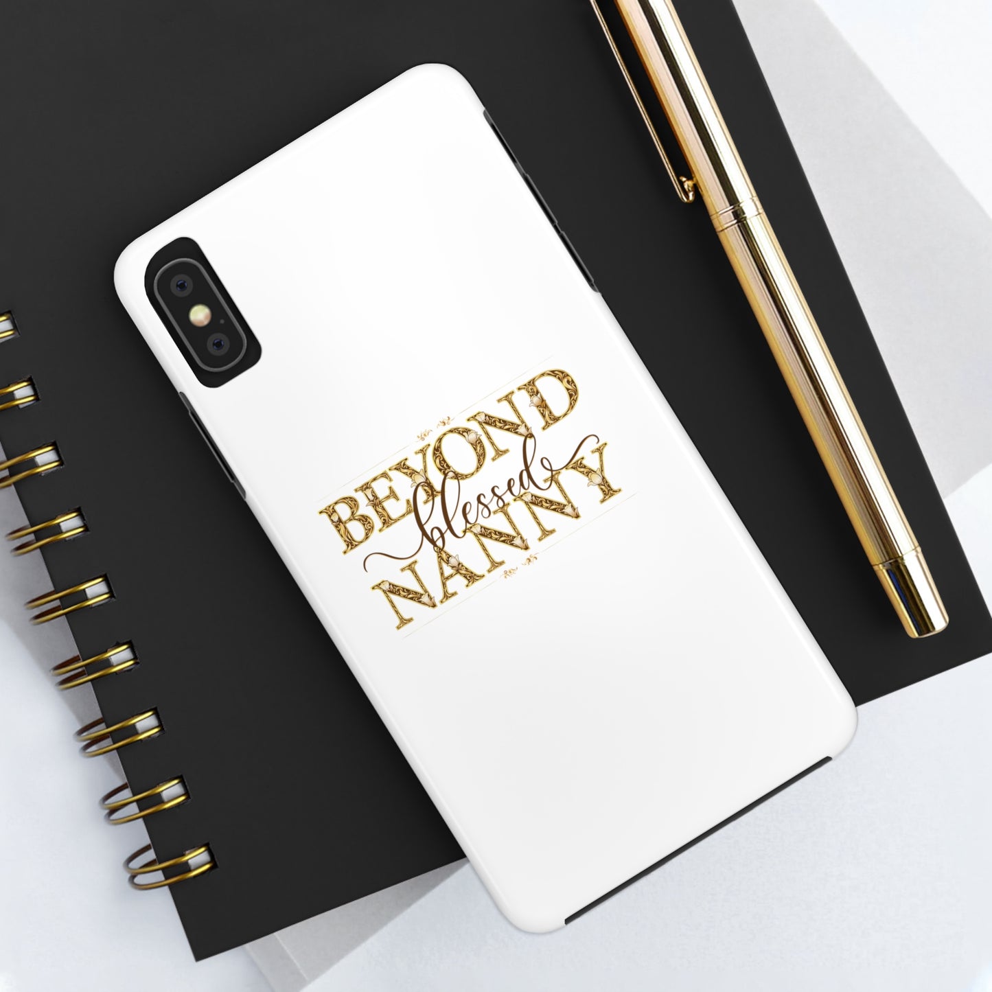 Beyond Blessed Nanny - Brown - Tough Phone Cases