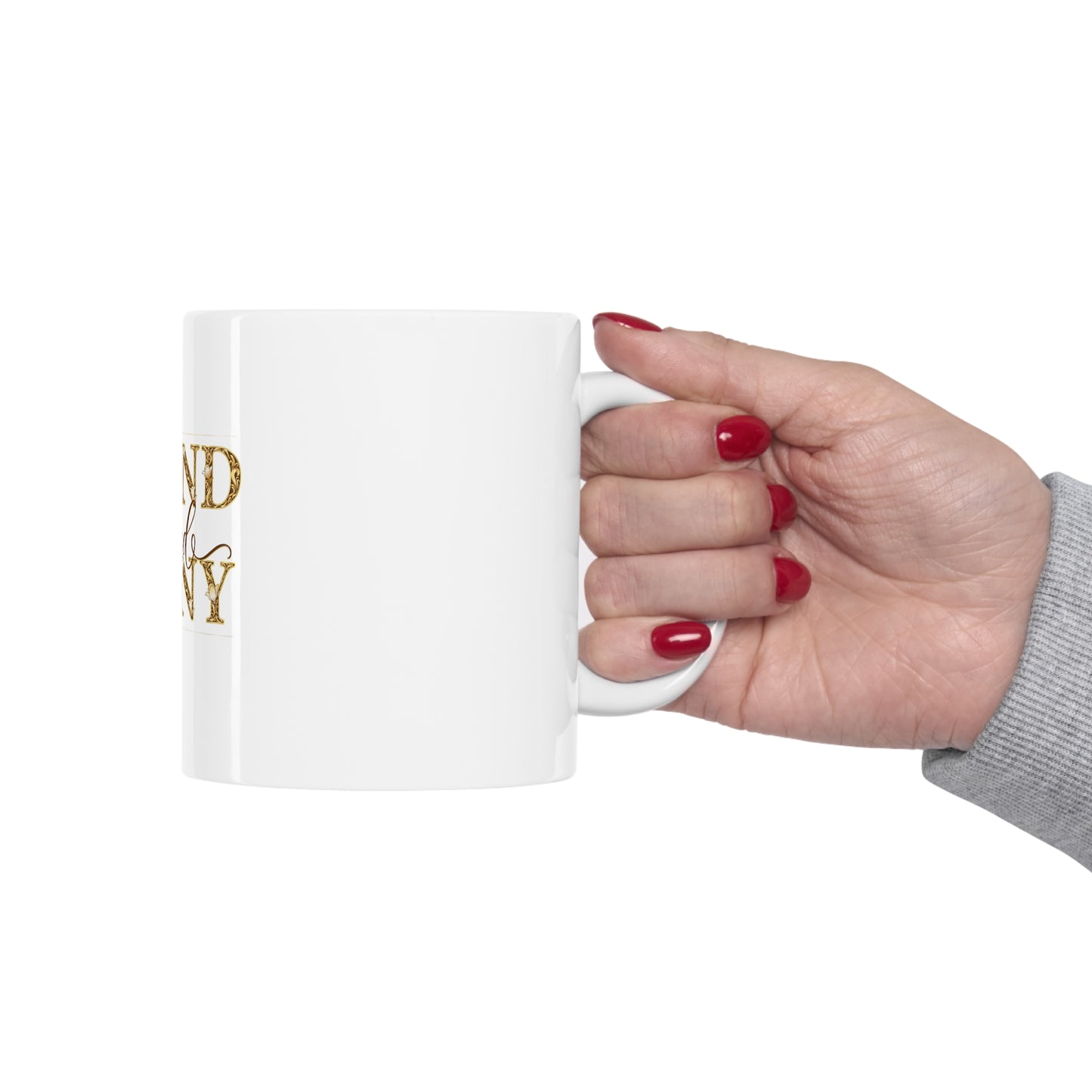Beyond Blessed Nanny - Brown - Ceramic Mug 11oz