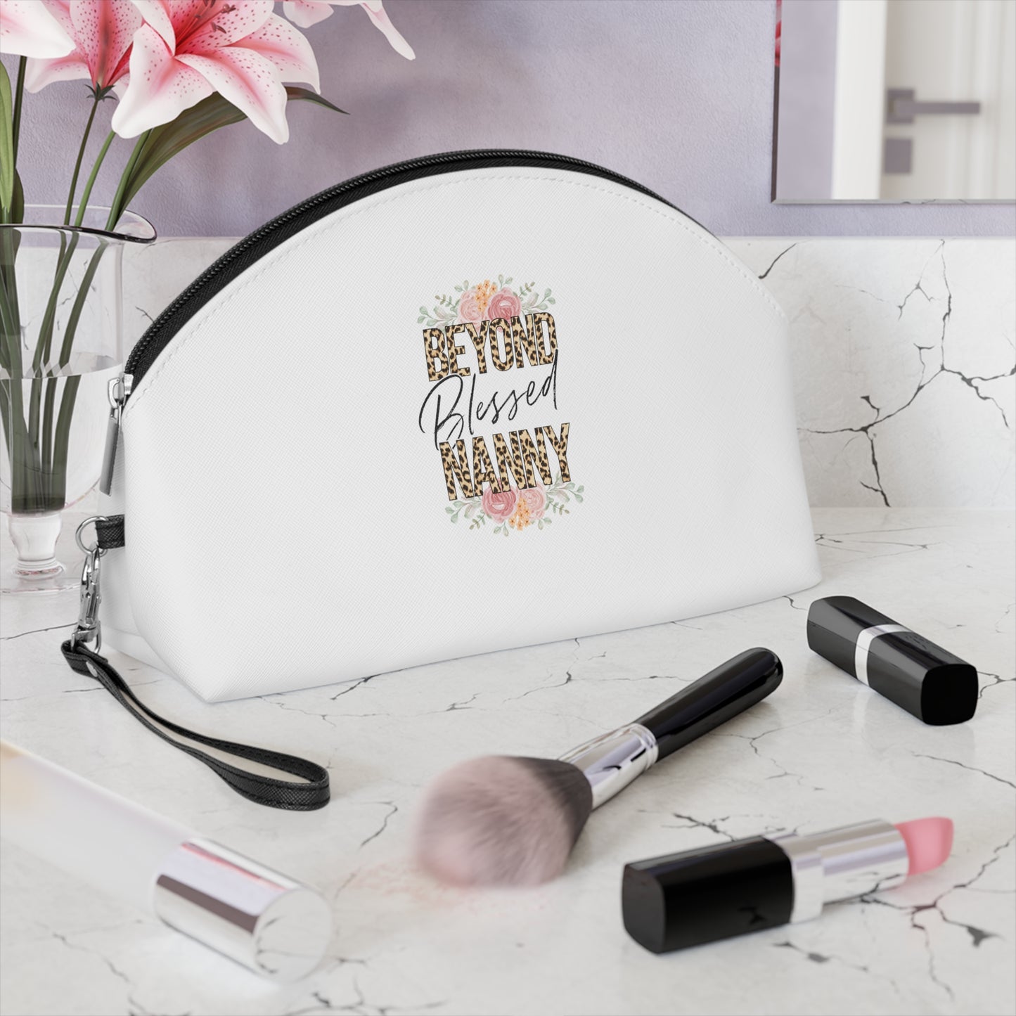 Beyond Blessed Nanny Makeup Bag