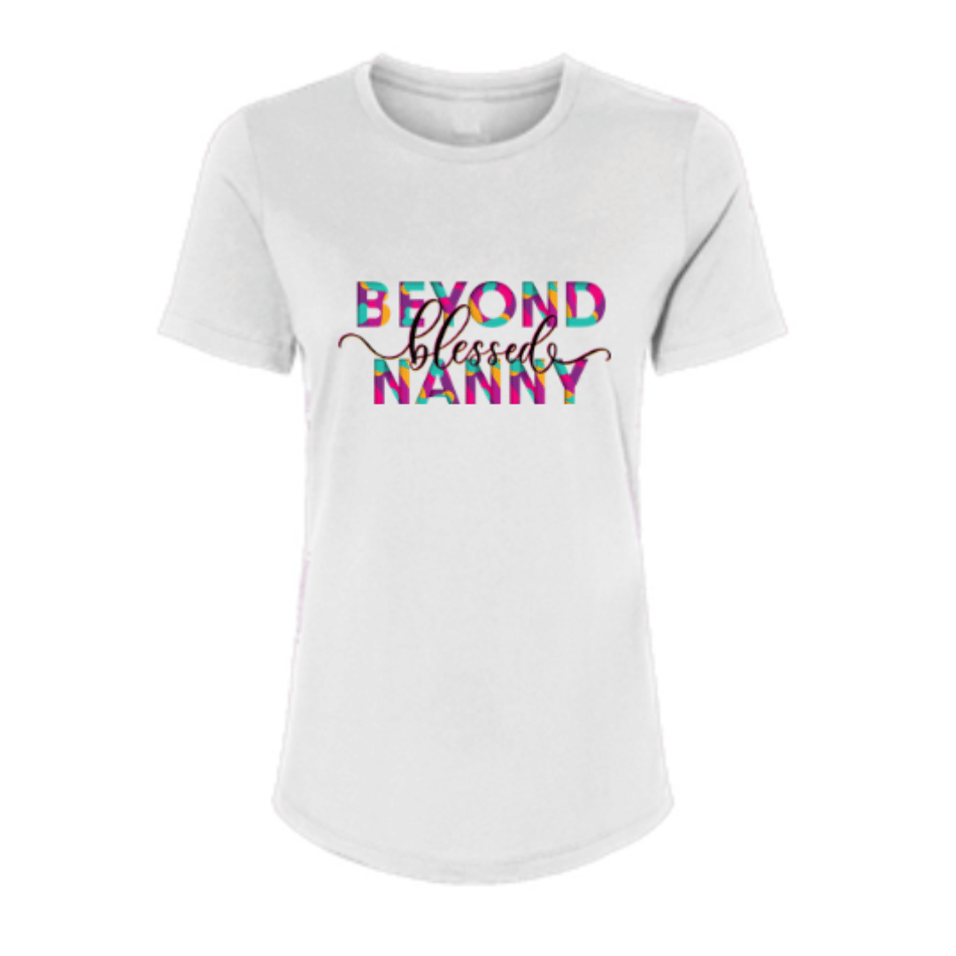 Beyond Blessed Nanny - Fun - Women’s Relaxed Jersey Tee