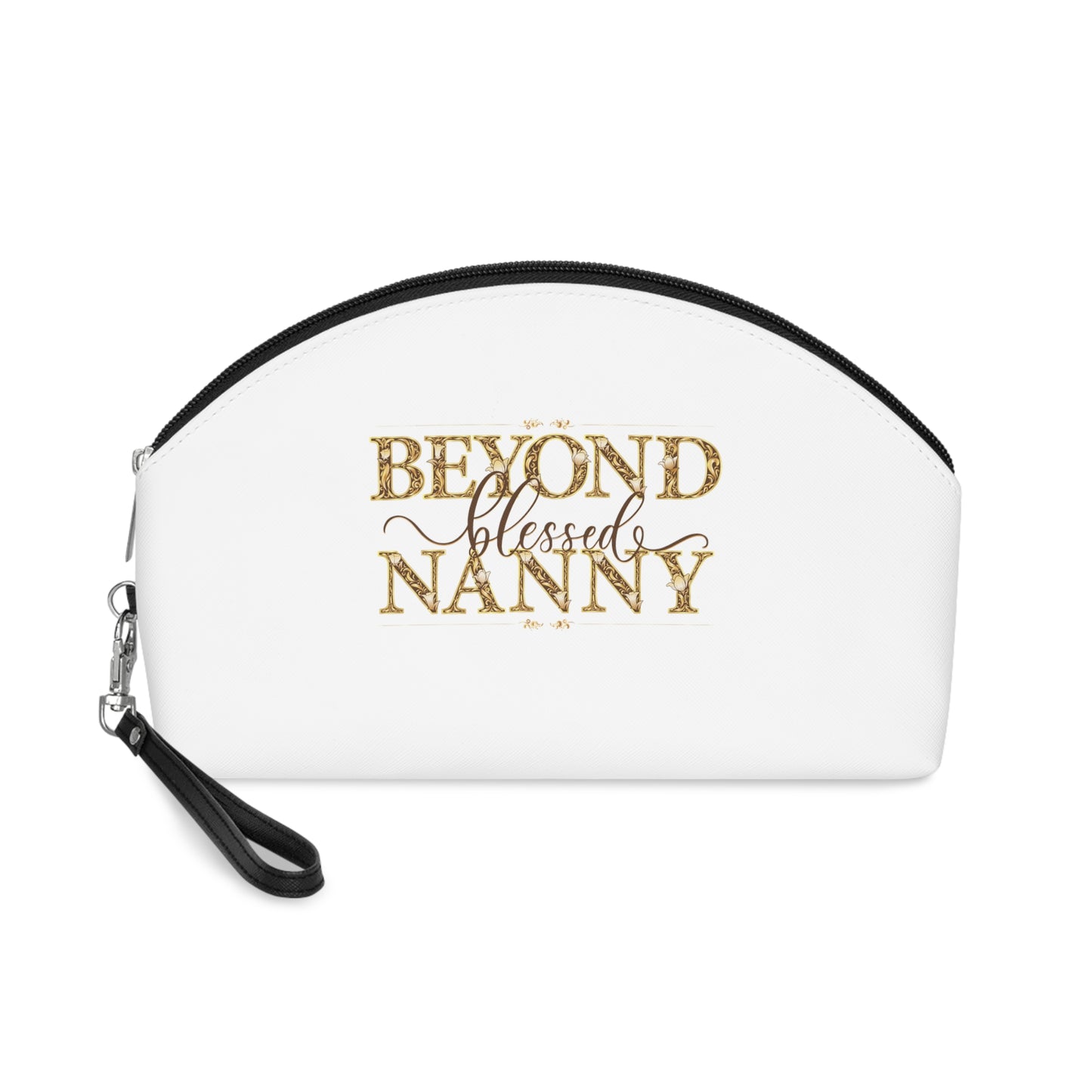 Beyond Blessed Nanny - Brown - Makeup Bag