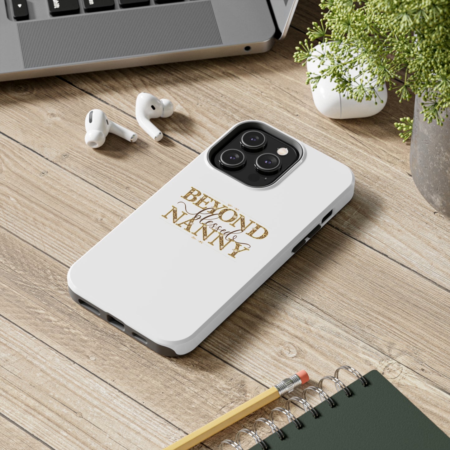 Beyond Blessed Nanny - Brown - Tough Phone Cases