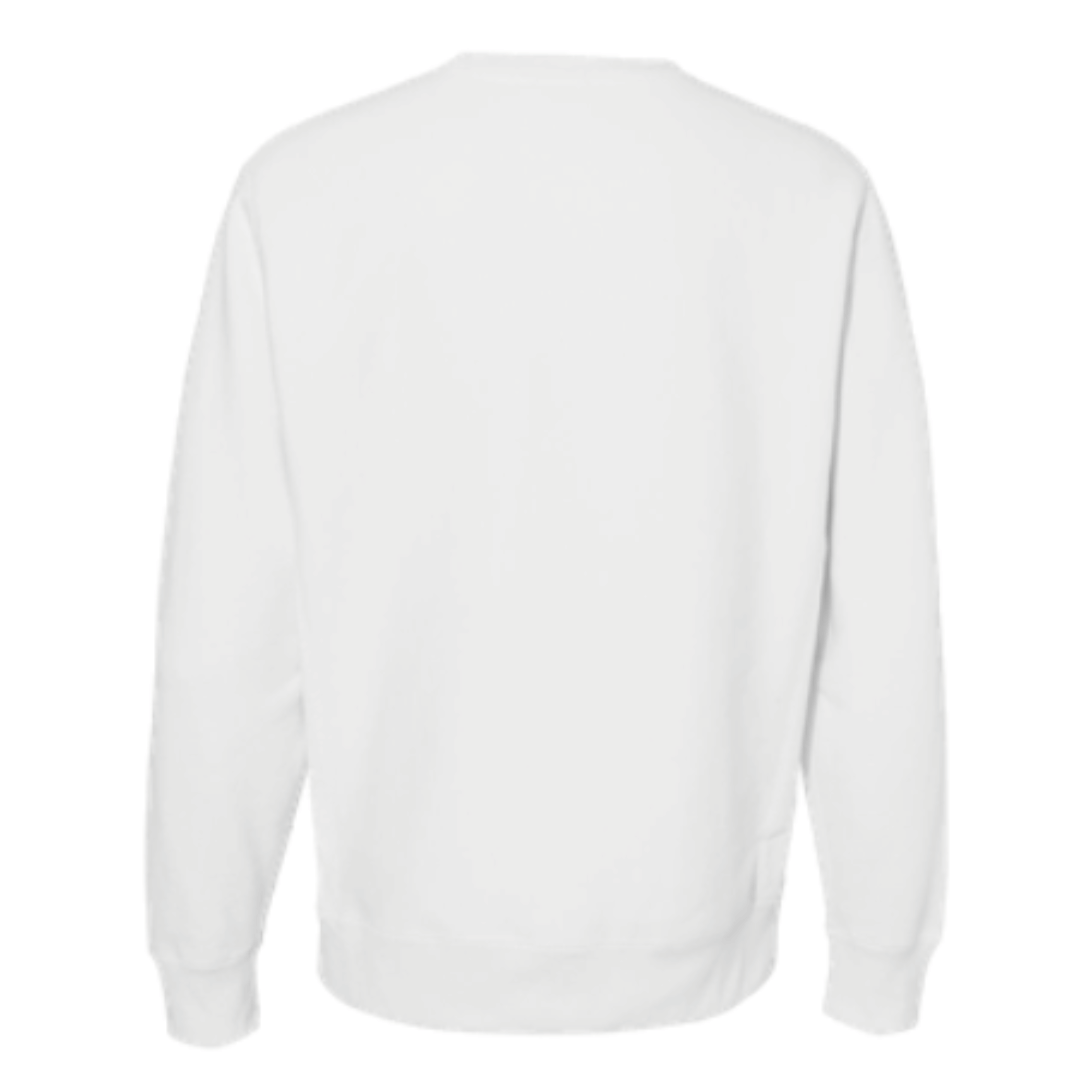 Men's Premium Cross Grain Crewneck - White