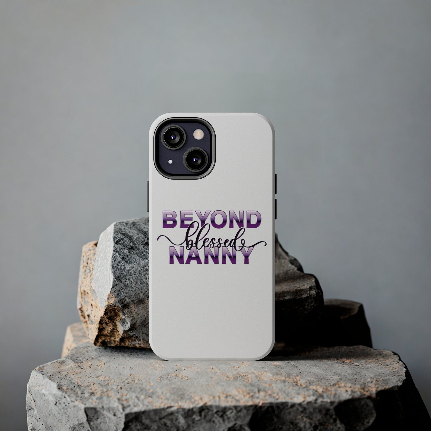 Beyond Blessed Nanny - Purple - Tough iPhone Cases