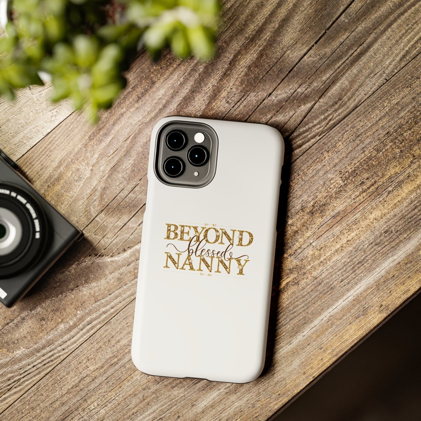 Beyond Blessed Nanny - Brown - Tough Phone Cases