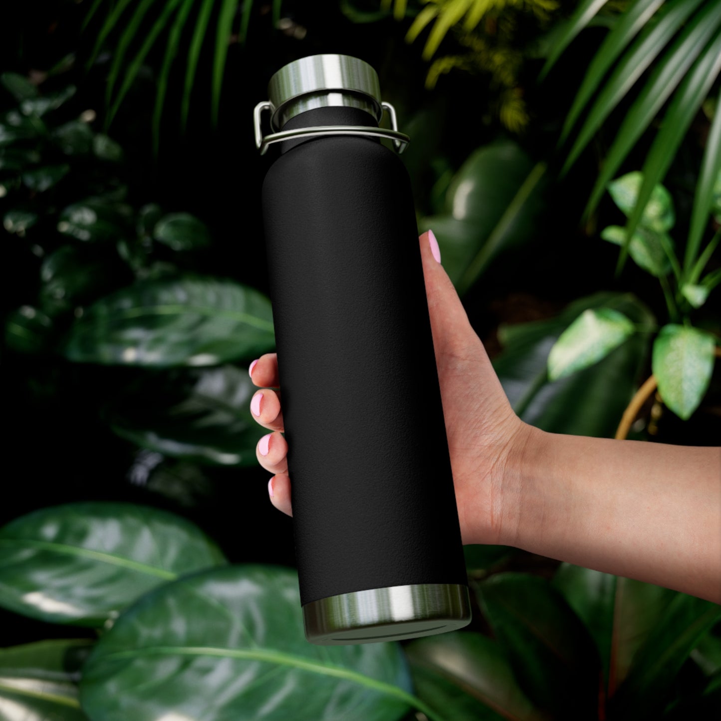 Personalized Design Copper Vacuum Insulated Bottle, 22oz