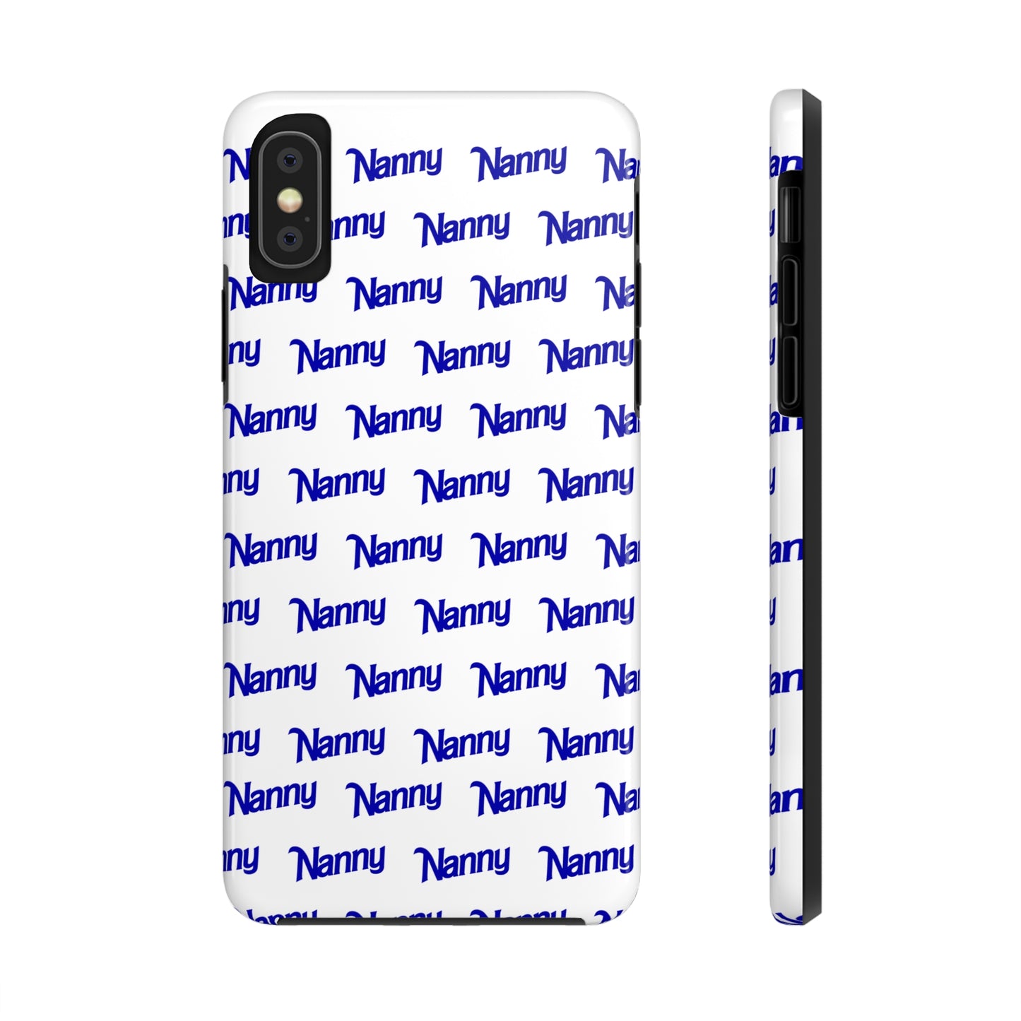 Royal Blue Tough iPhone Case