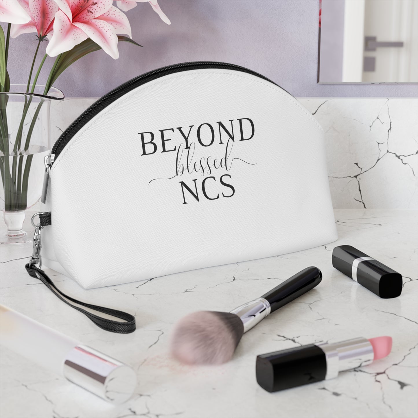 Beyond Blessed NCS - Makeup Bag - Black
