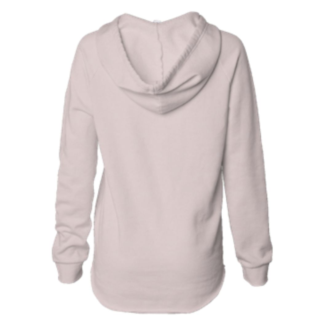 Personalized Design Women's Lightweight Hoodie - Blush