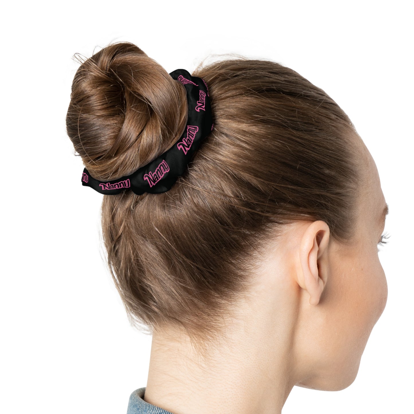 Blush Scrunchie - Black