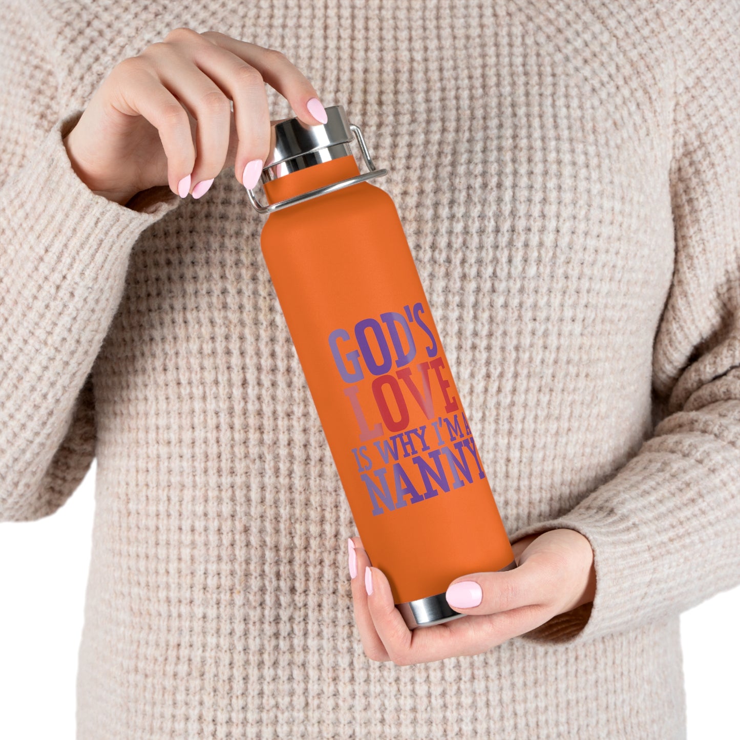 God's Love - Copper Vacuum Insulated Bottle, 22oz