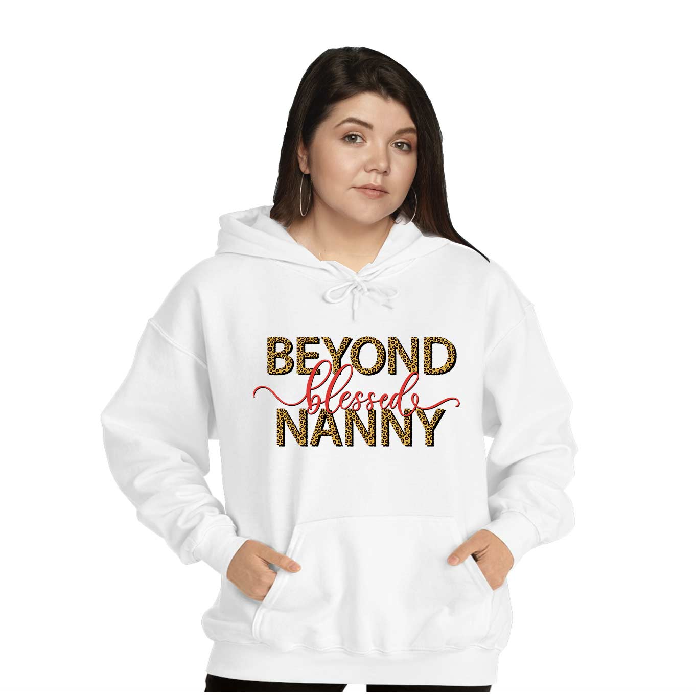 Beyond Blessed Nanny - Red - Hoodie