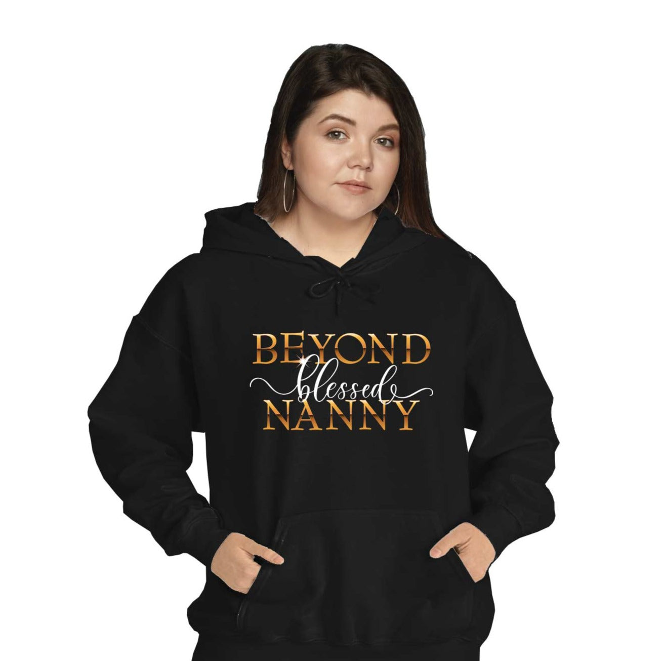 Beyond Blessed Nanny - Black - Hoodie