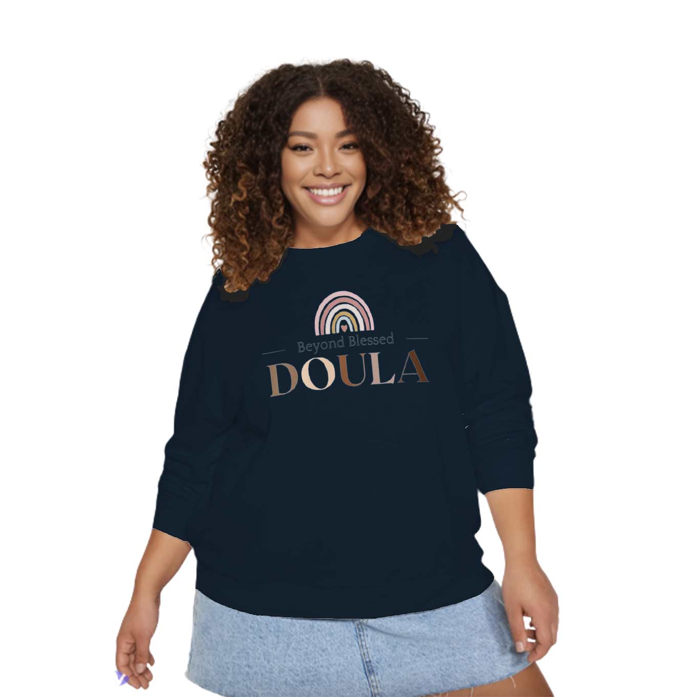 Beyond Blessed Doula - Crewneck Sweatshirt